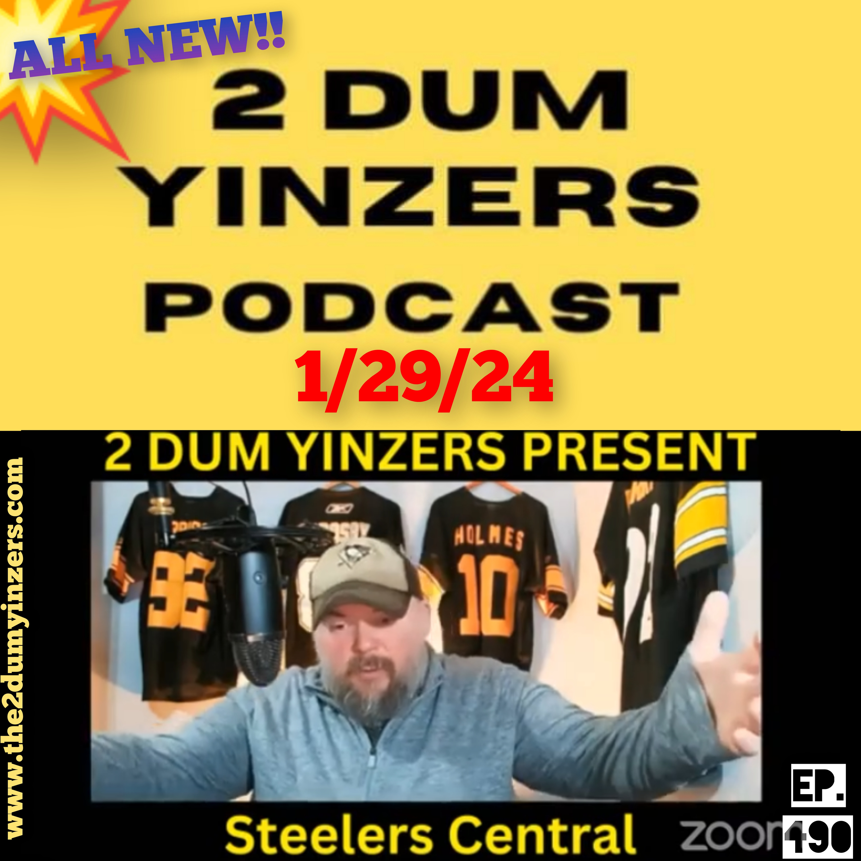 THE 2 DUM YINZERS SHOW!! EPISODE #490 ALL NEW!! episode artwork