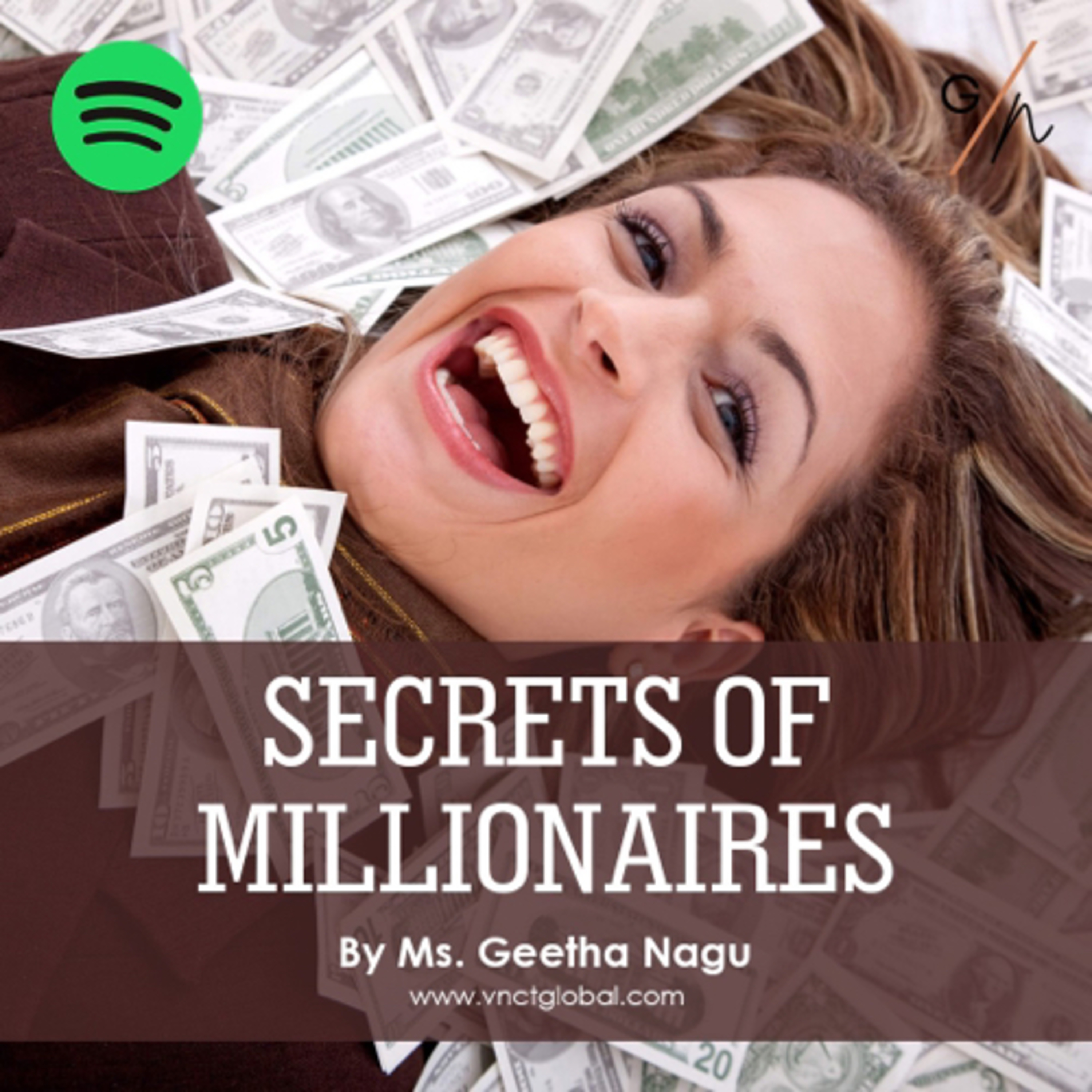 Secrets of Millionaires Unveiled: Insights with Ms. Geetha Nagu episode artwork
