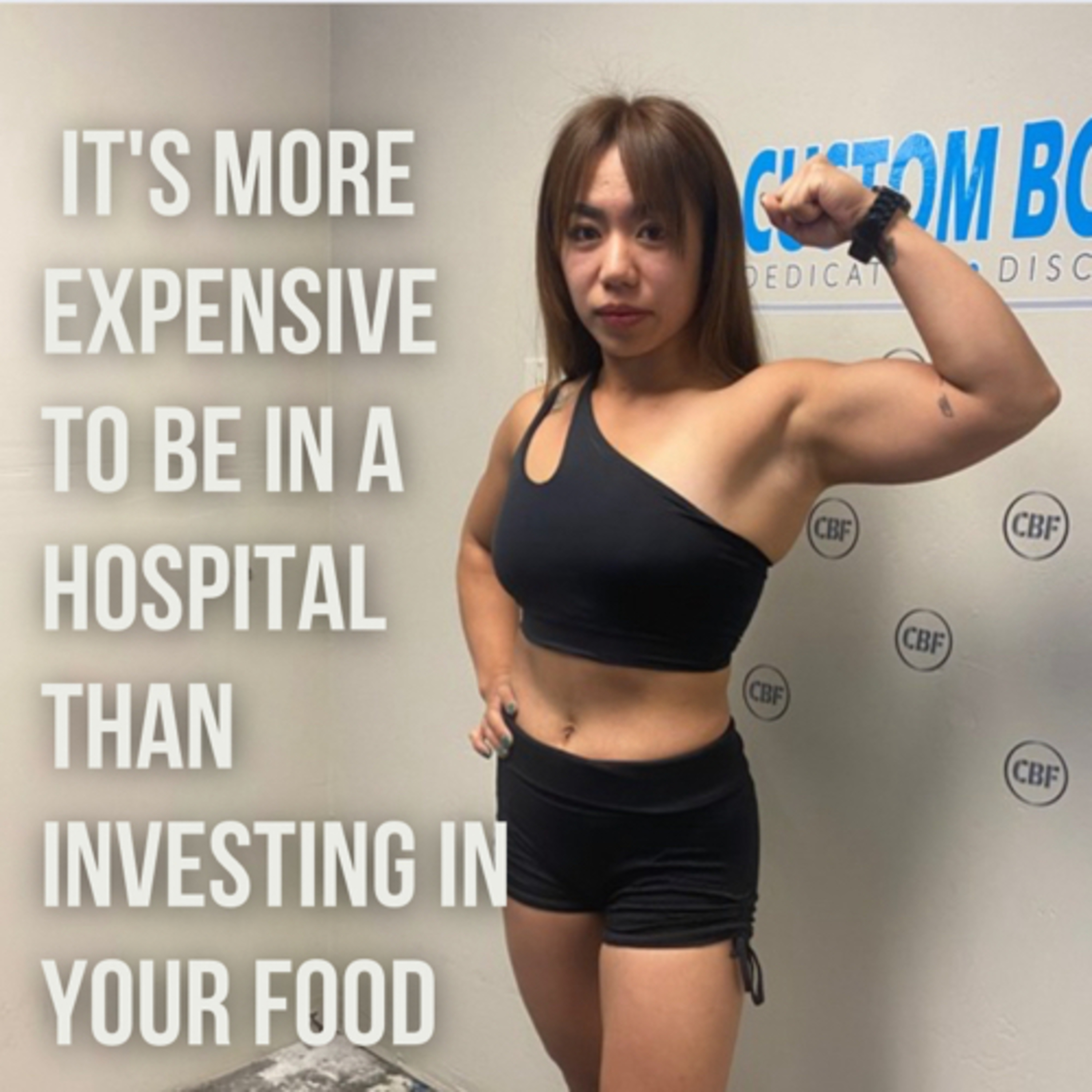 Episode #115 It's more expensive to be in a hospital than investing in your food episode artwork