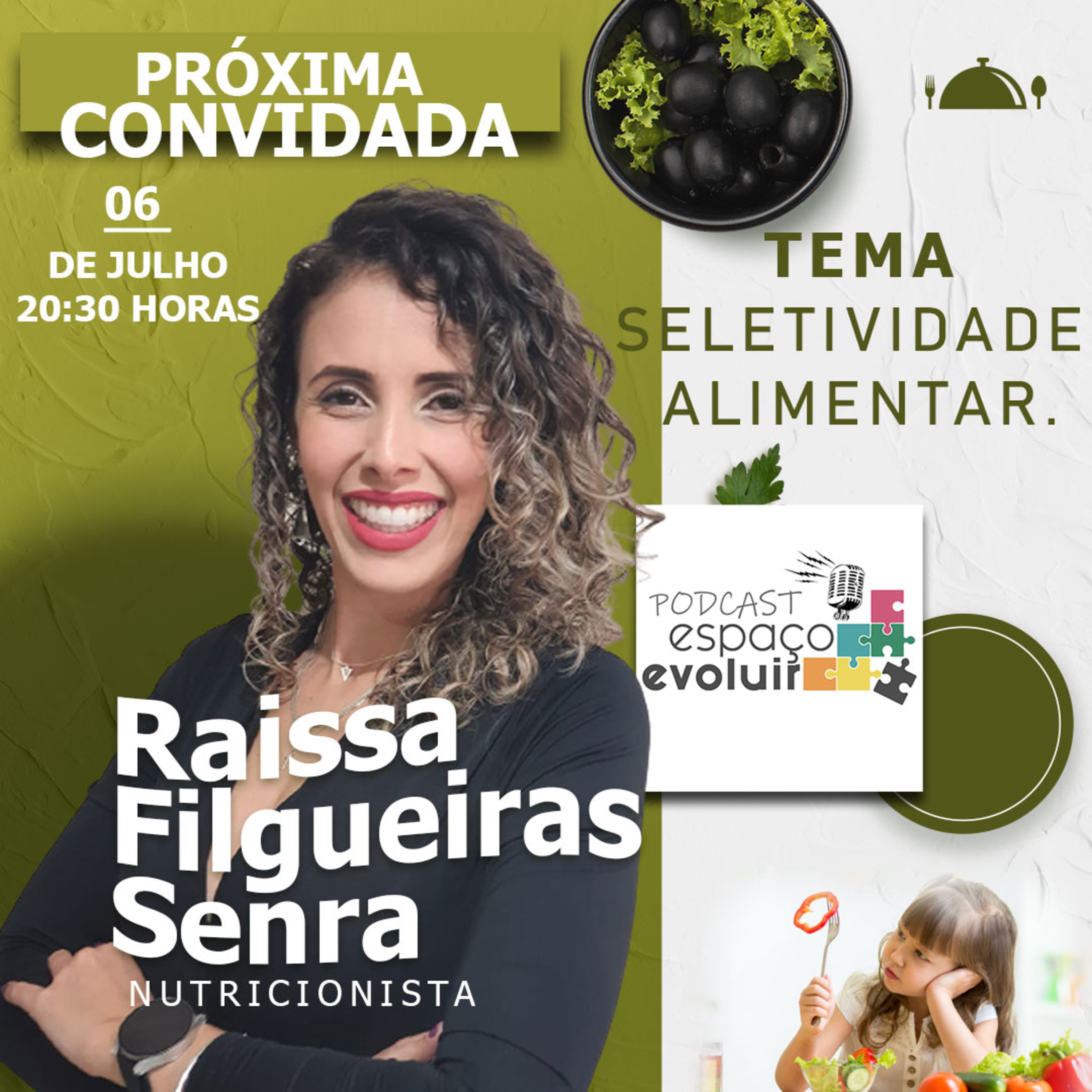 RAÍSSA FILGUEIRAS SENRA - Podcast Espaço Evoluir #3 episode artwork