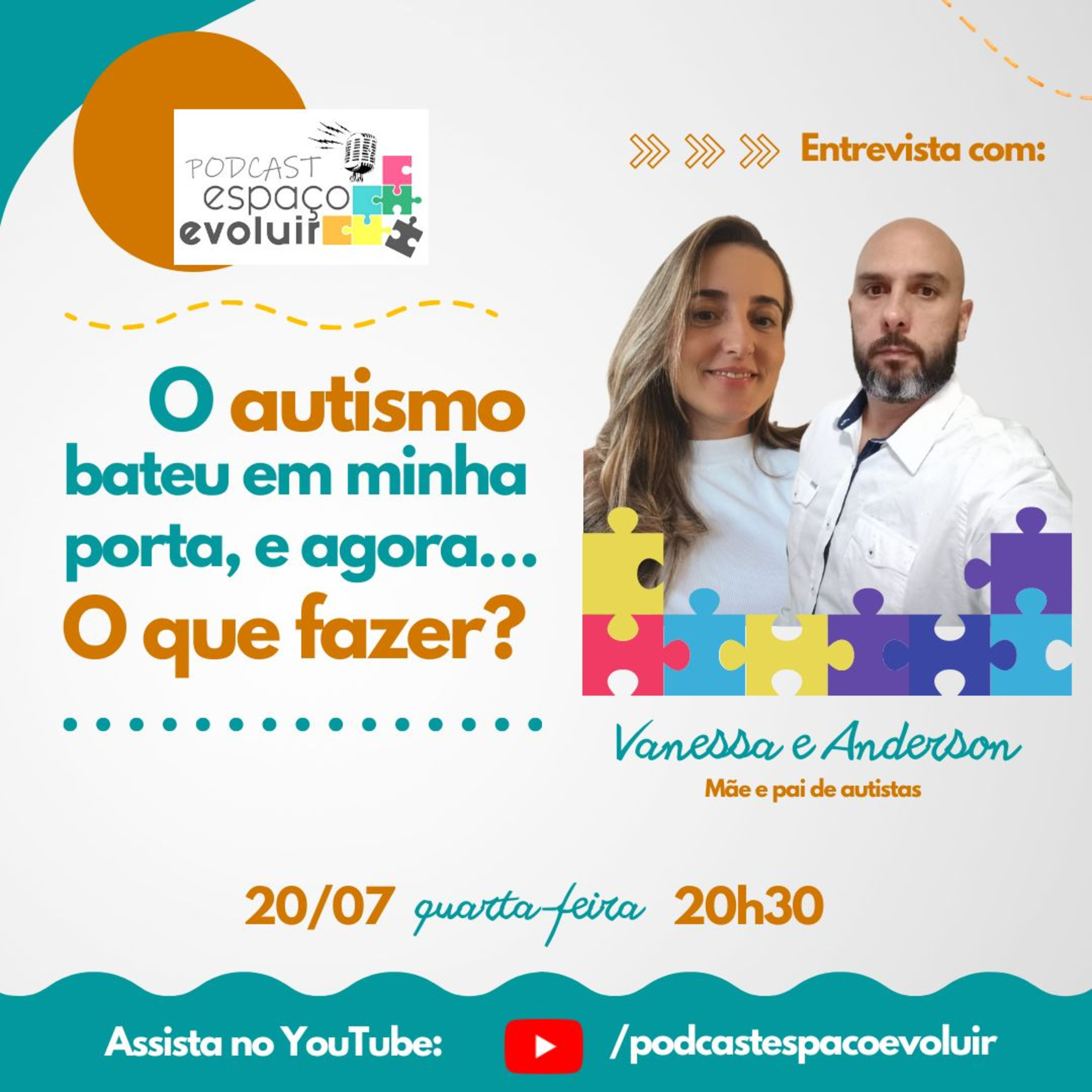 VANESSA E ANDERSON - Podcast Espaço Evoluir #4 episode artwork