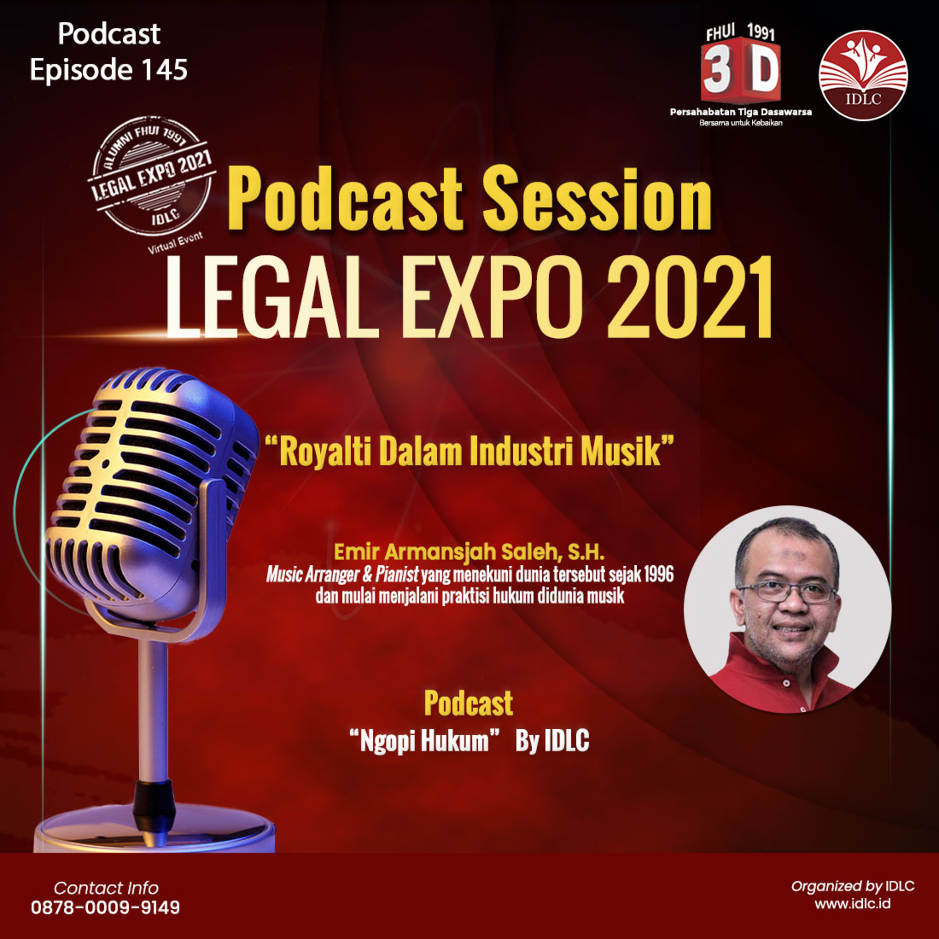 Eps : 145 "ROYALTY DALAM INDUSTRI MUSIK" ft Emir Armansjah Saleh, S.H.  episode artwork