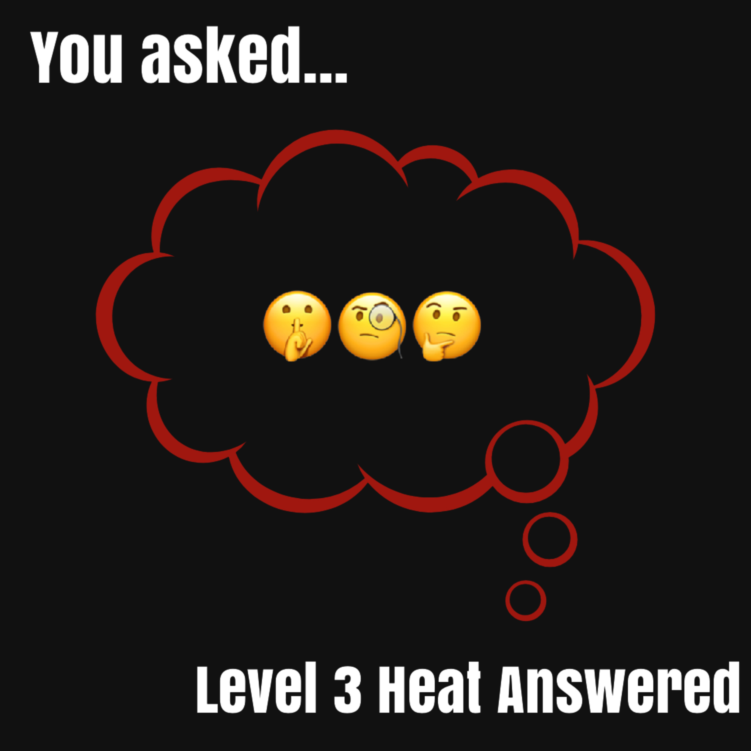 Episode 4: You Asked, Level 3 Heat Answered