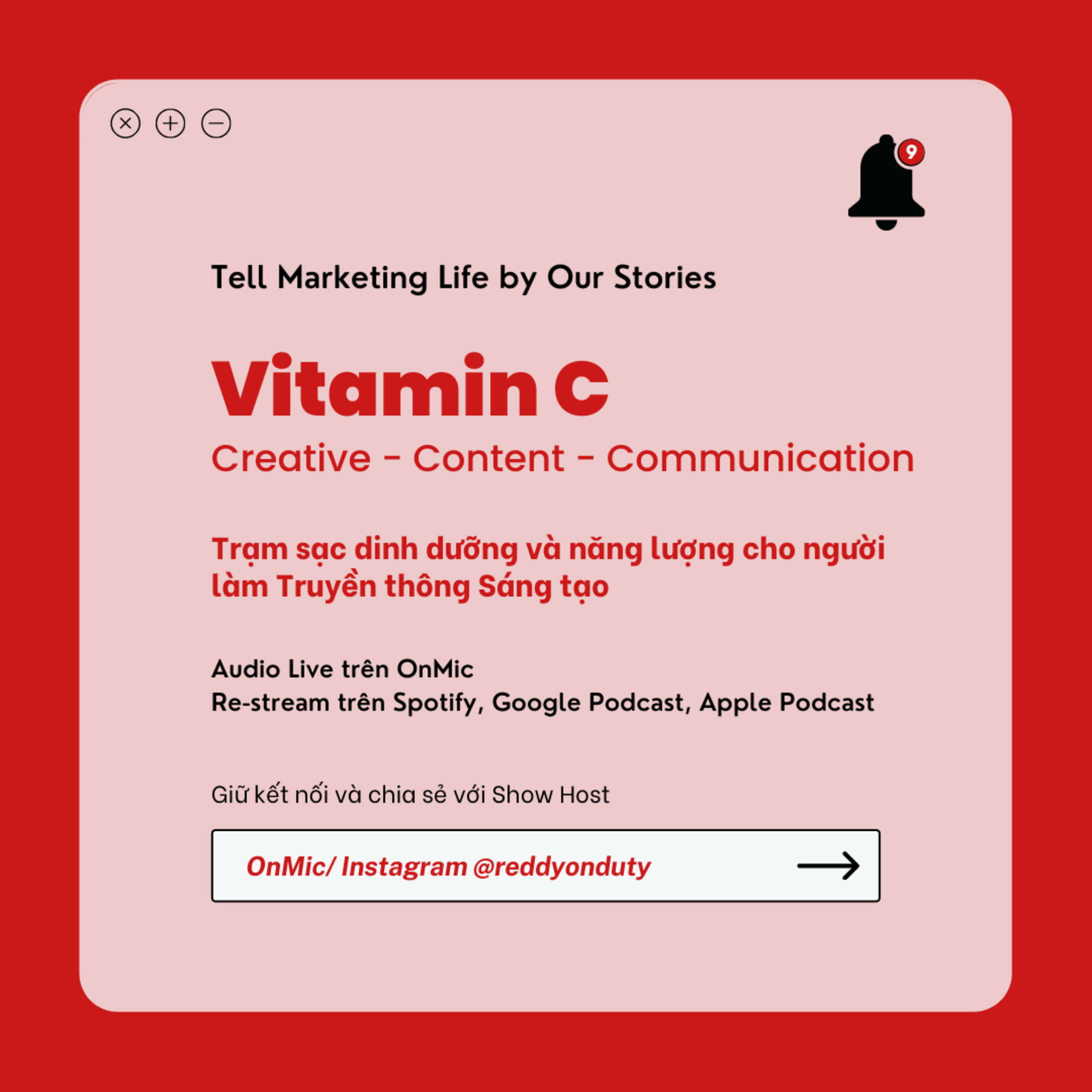 [Vitamin C #11] Influencer Marketing - Hiểu đúng dùng chuẩn episode artwork