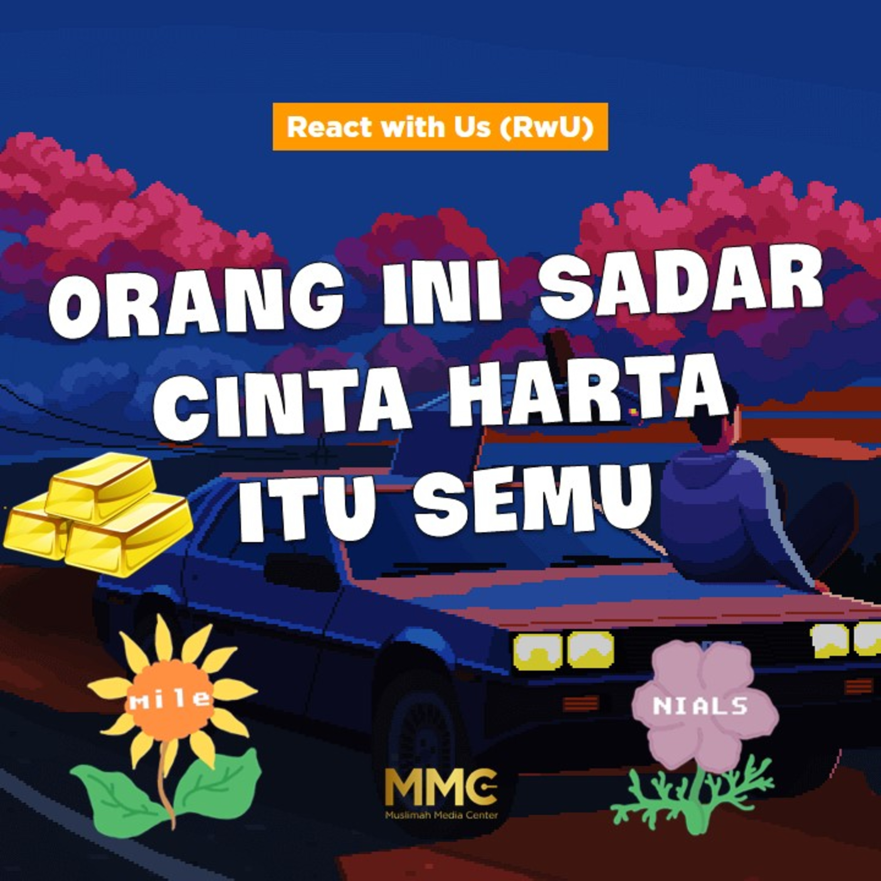 React with Us #42 - Bagi-Bagi Mobil, Orang Ini Sadar Cinta Harta adalah Semu episode artwork