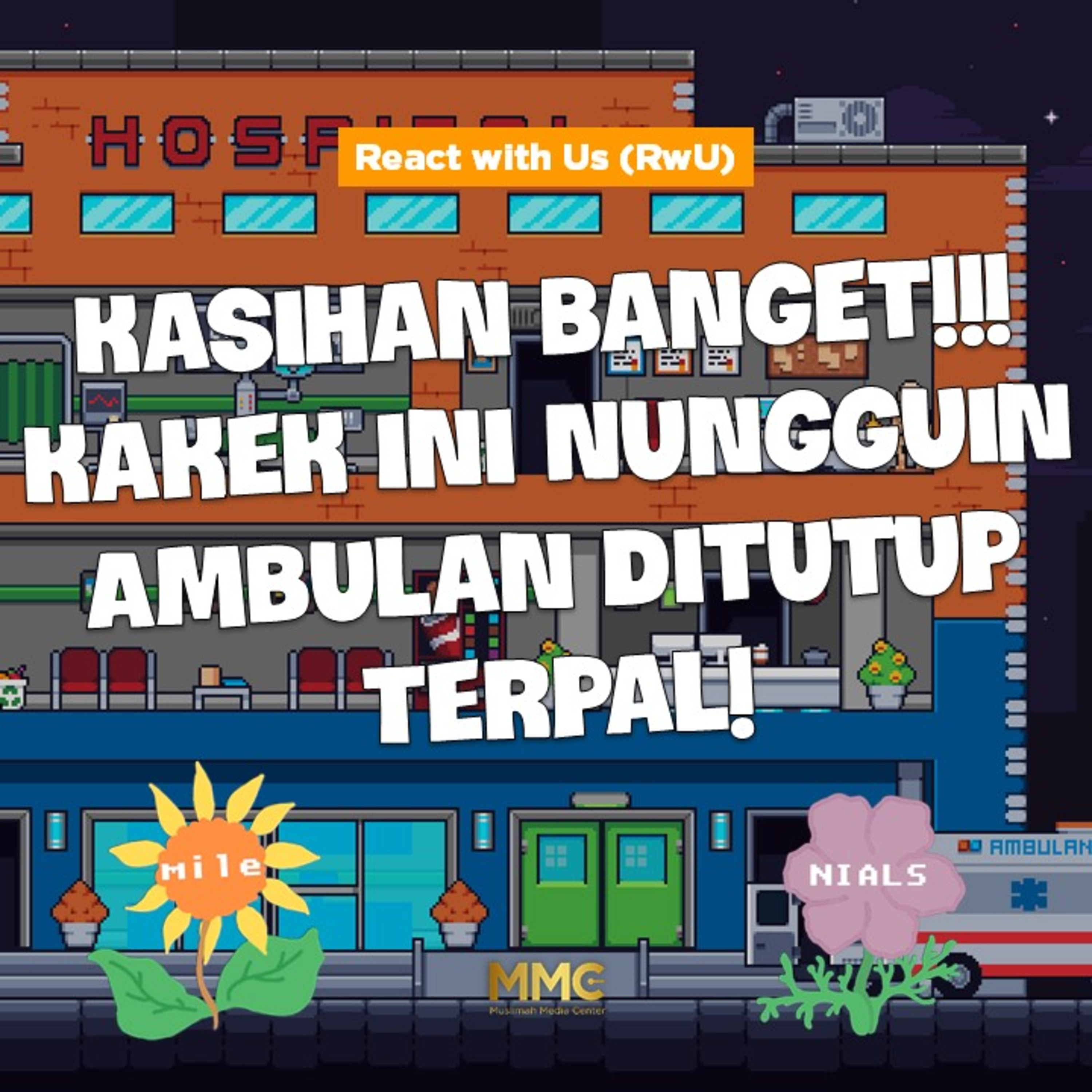 React with Us - Kasihan Banget!!! Kakek Ini Nungguin Ambulan Ditutup Terpal! episode artwork
