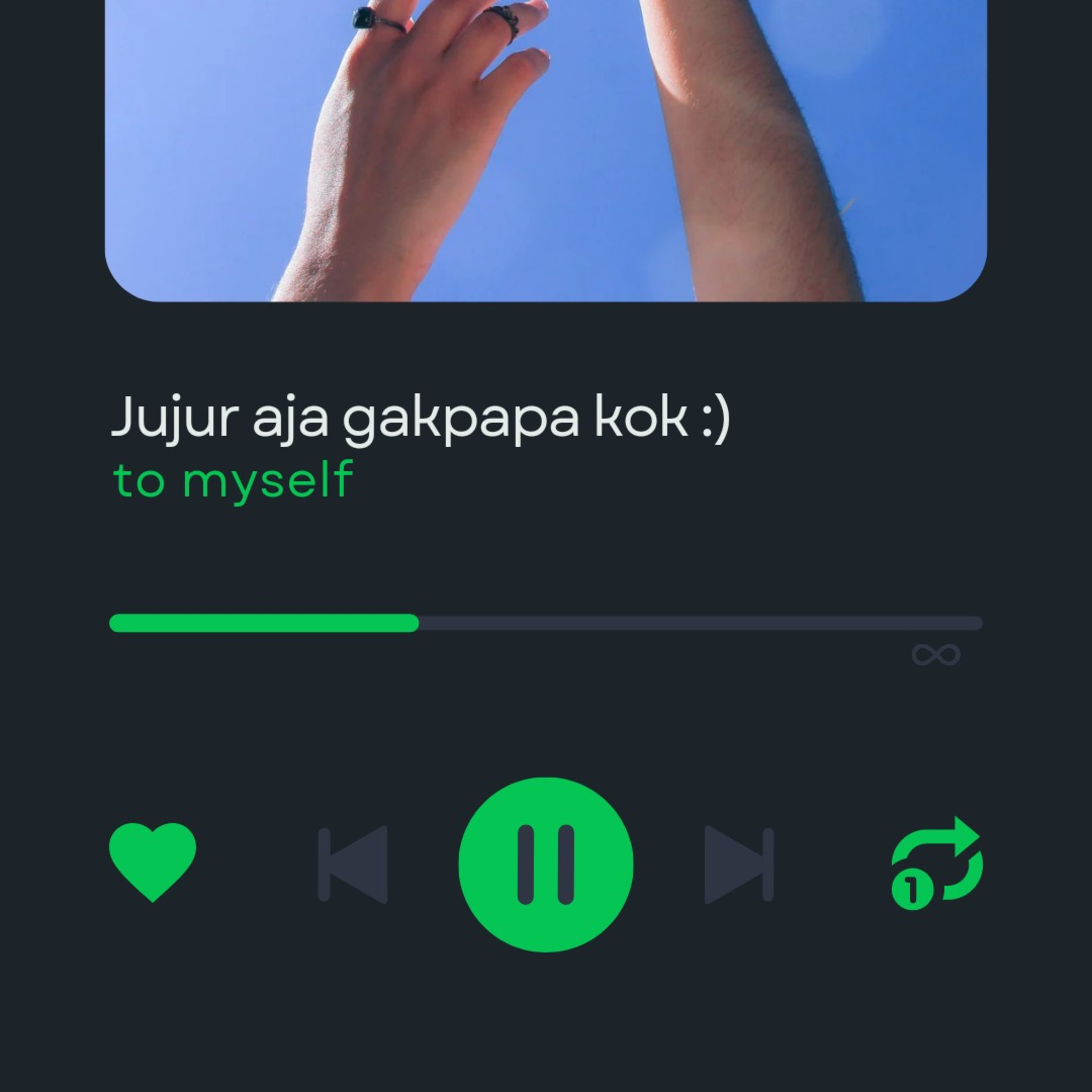 Susah ya jujur sama diri sendiri?