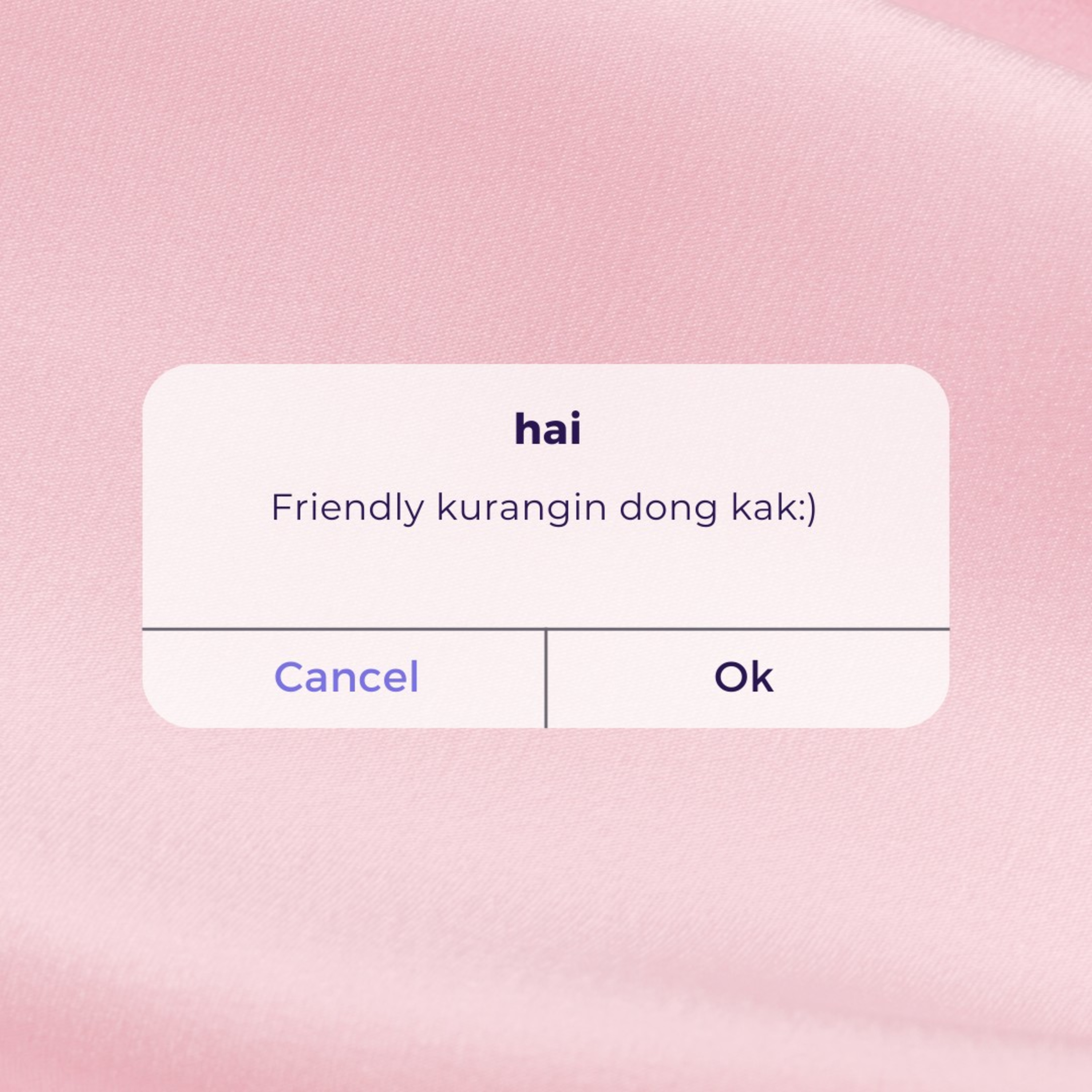Emang boleh sefriendly ini.