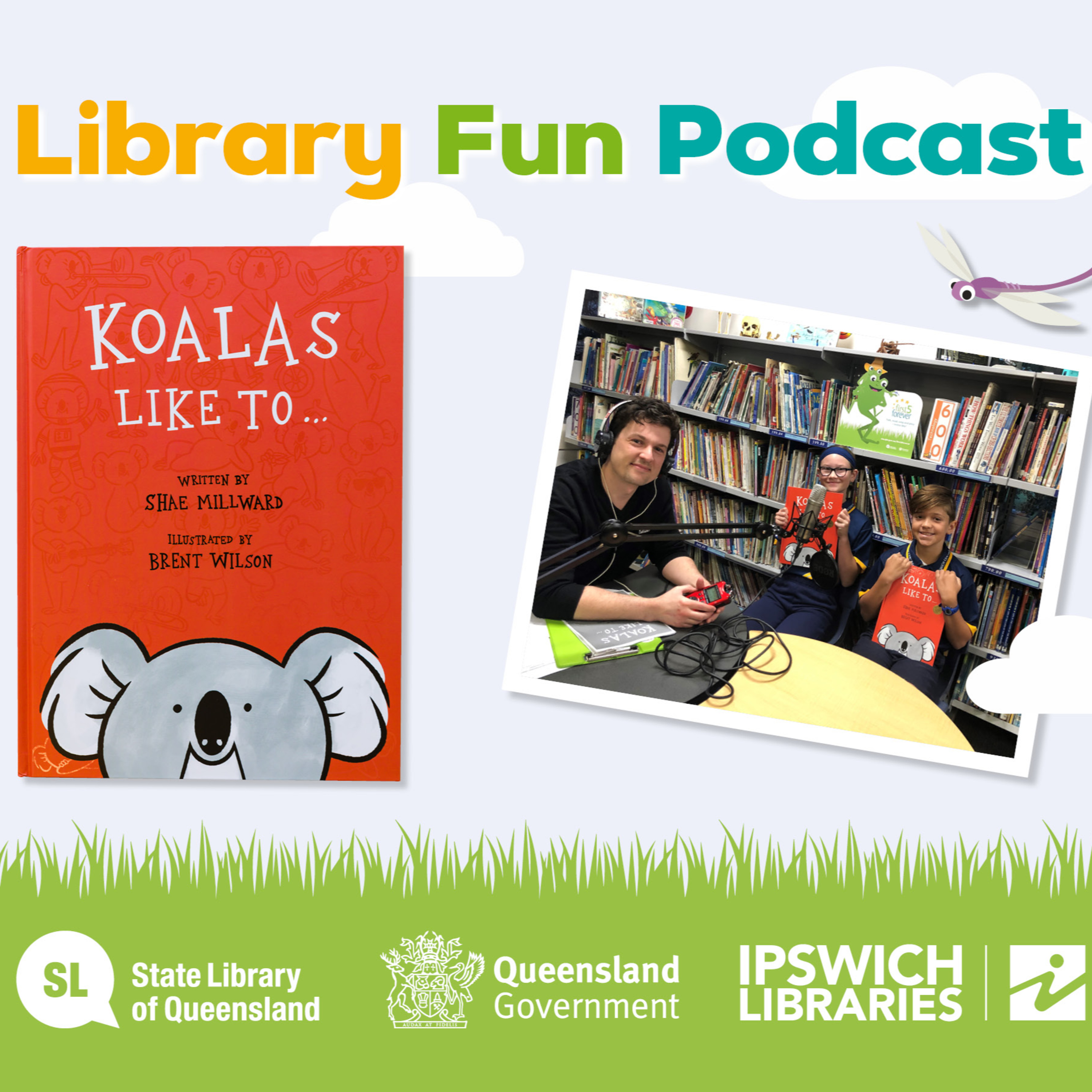The Ipswich Libraries First 5 Forever Library Fun Podcast.