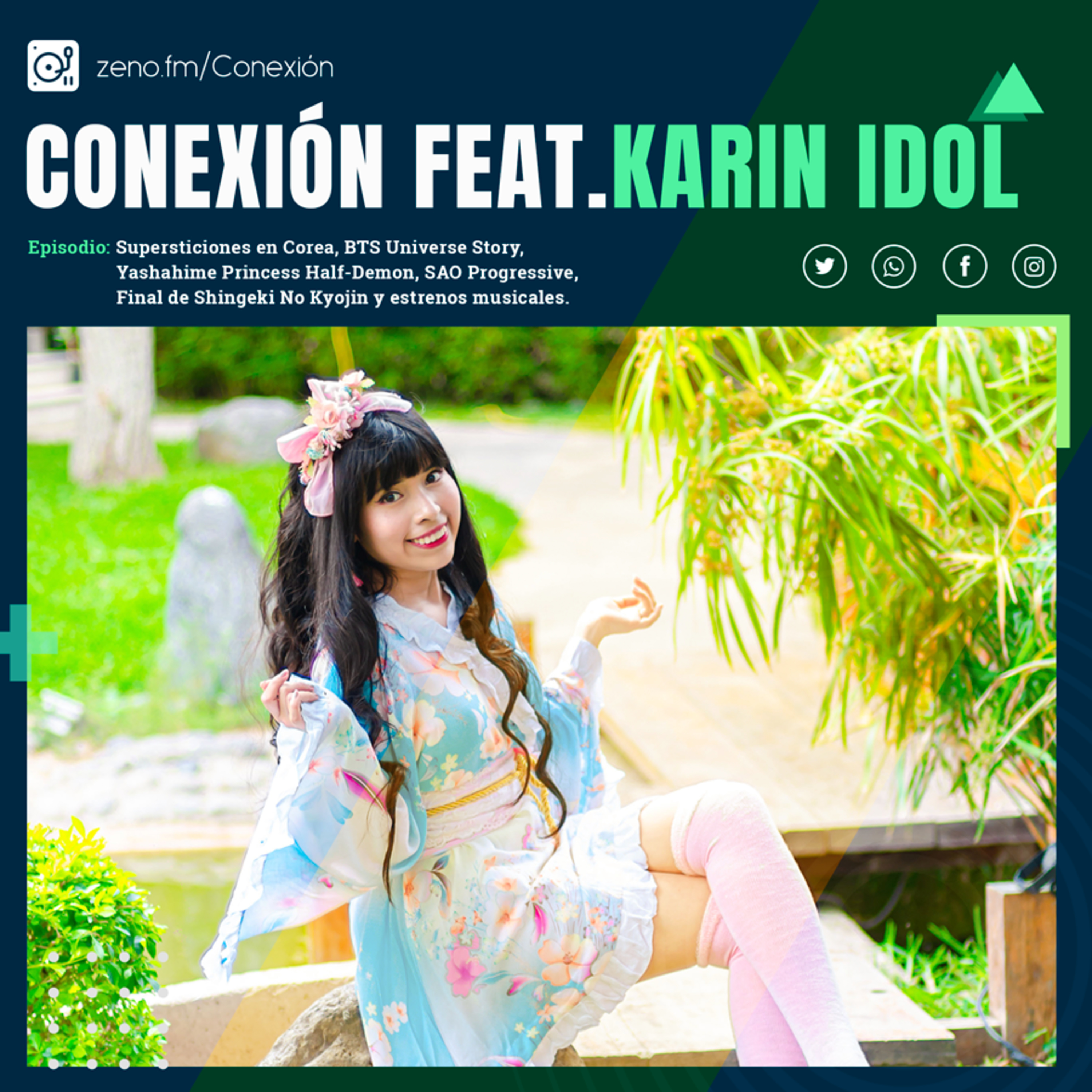 Programa 221: Karin Idol,curiosidades de Corea, BTS Universe Story, fin de Shingeki No Kyojin y más episode artwork