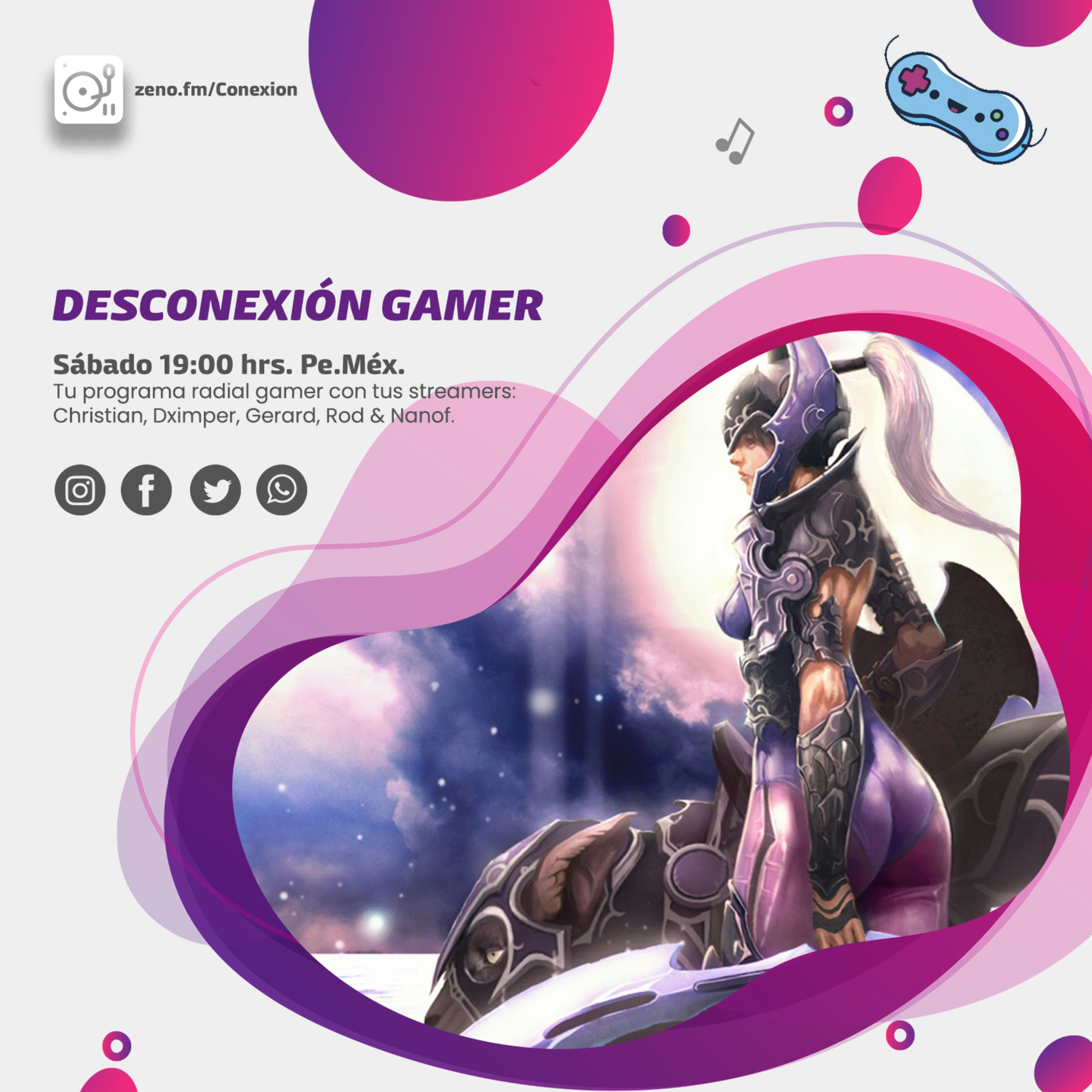 Episodio 02 de Desconexión Gamer: evento de #Halloween "Diretide 2020", los nuevos videojuegos que llegan a la #Ps5, KojimaProductions ya trabaja en su siguiente juego y más! episode artwork