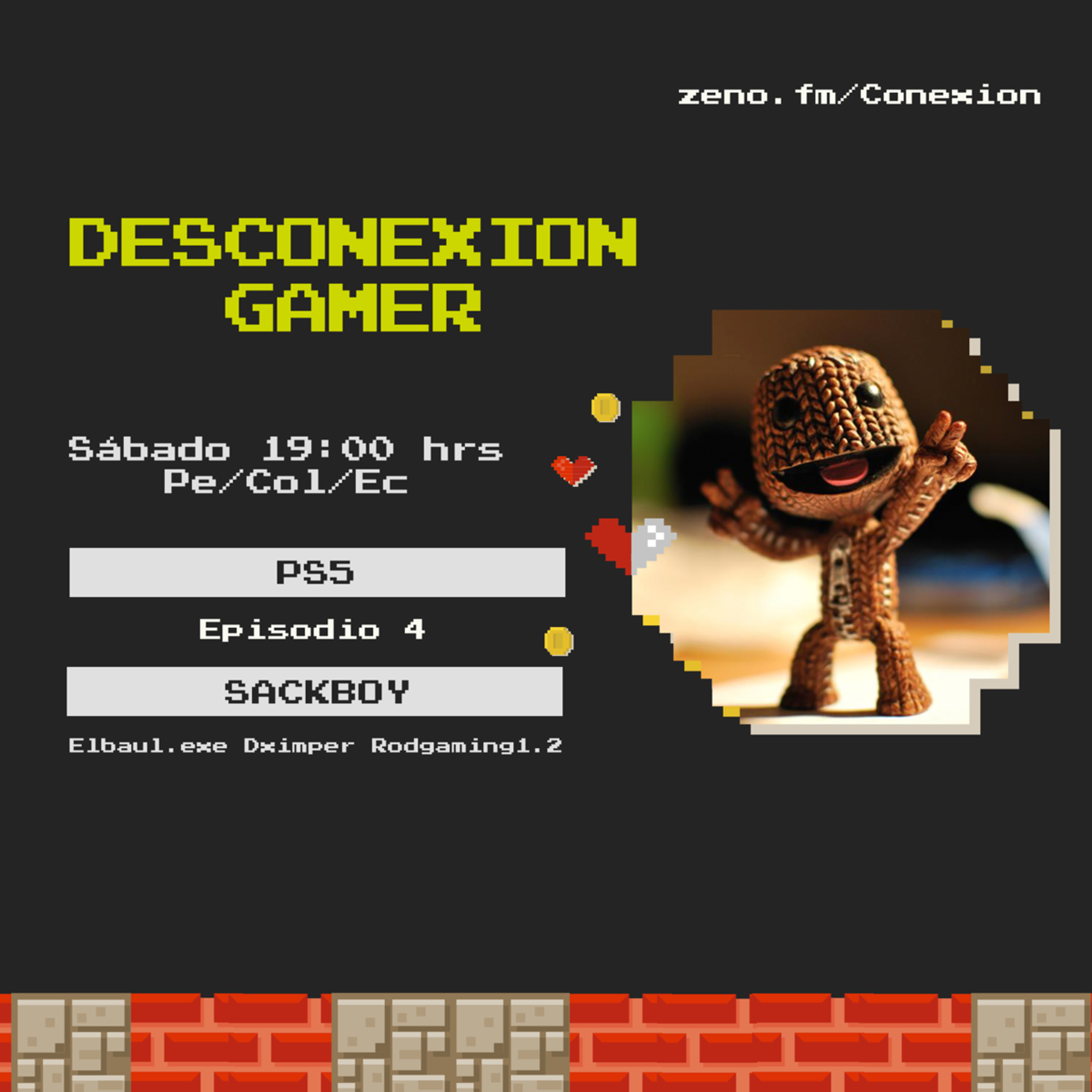 Desconexión Gamer Ep.04: Hacks de la PS5 & XBox, el nuevo videojuego Sackboy y más! episode artwork