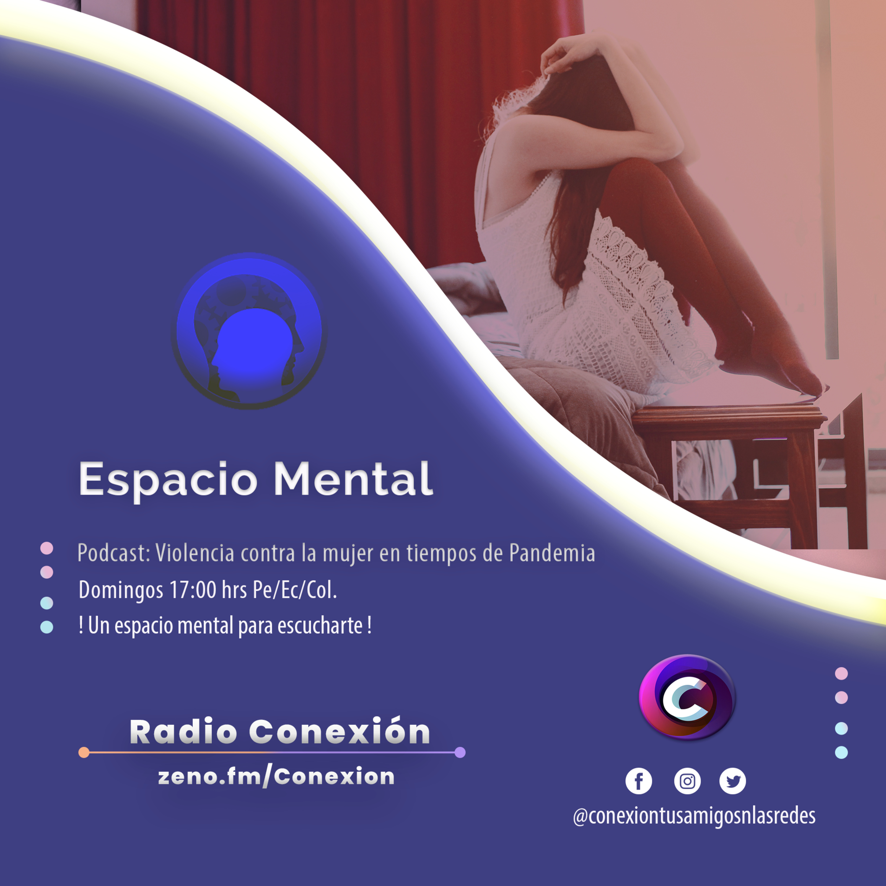 Espacio Mental #Episodio04: Violencia contra la mujer en tiempos de Pandemia episode artwork