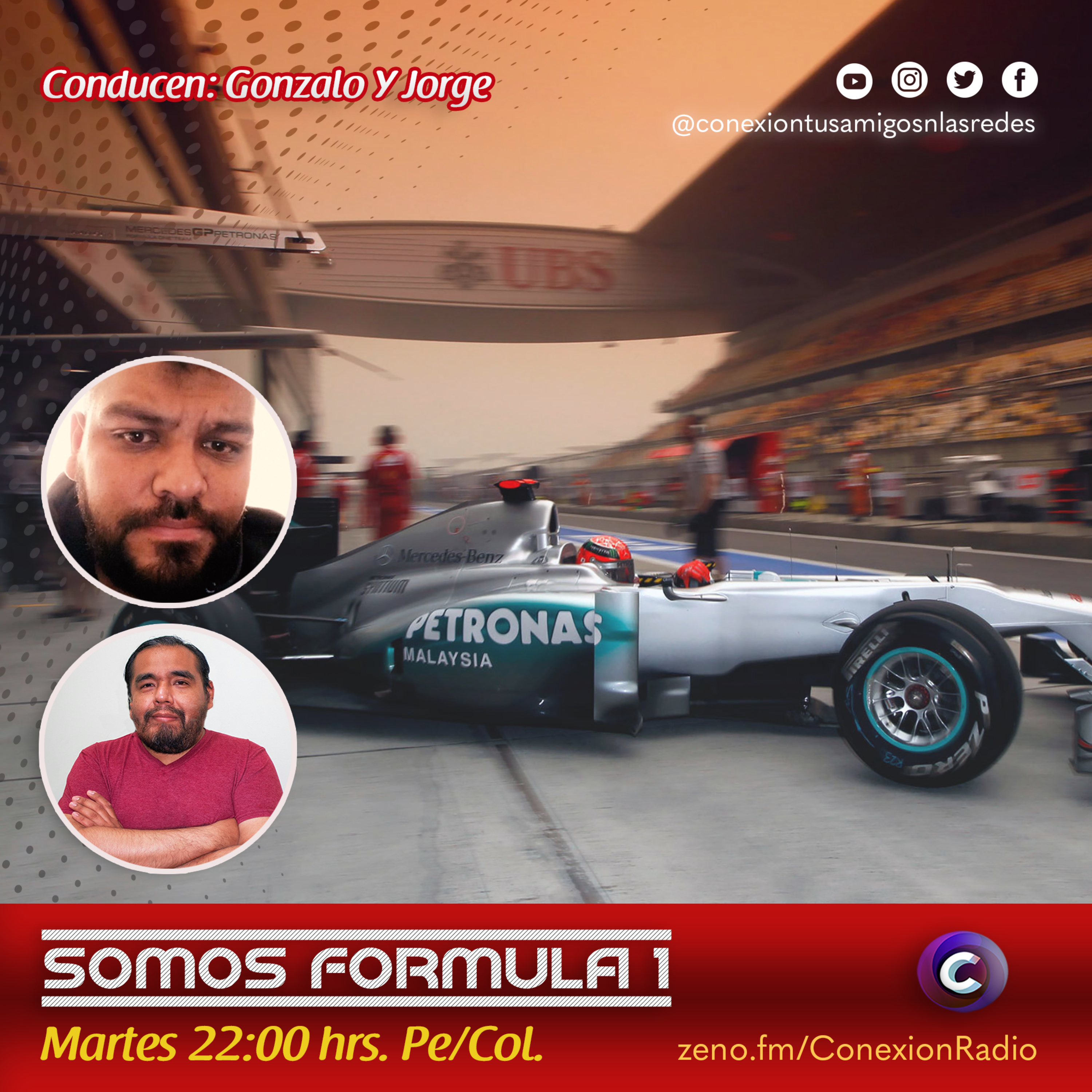 Somos F1 Ep. 2 - Gp de Italia, lucha entre lewis y max y más.. episode artwork