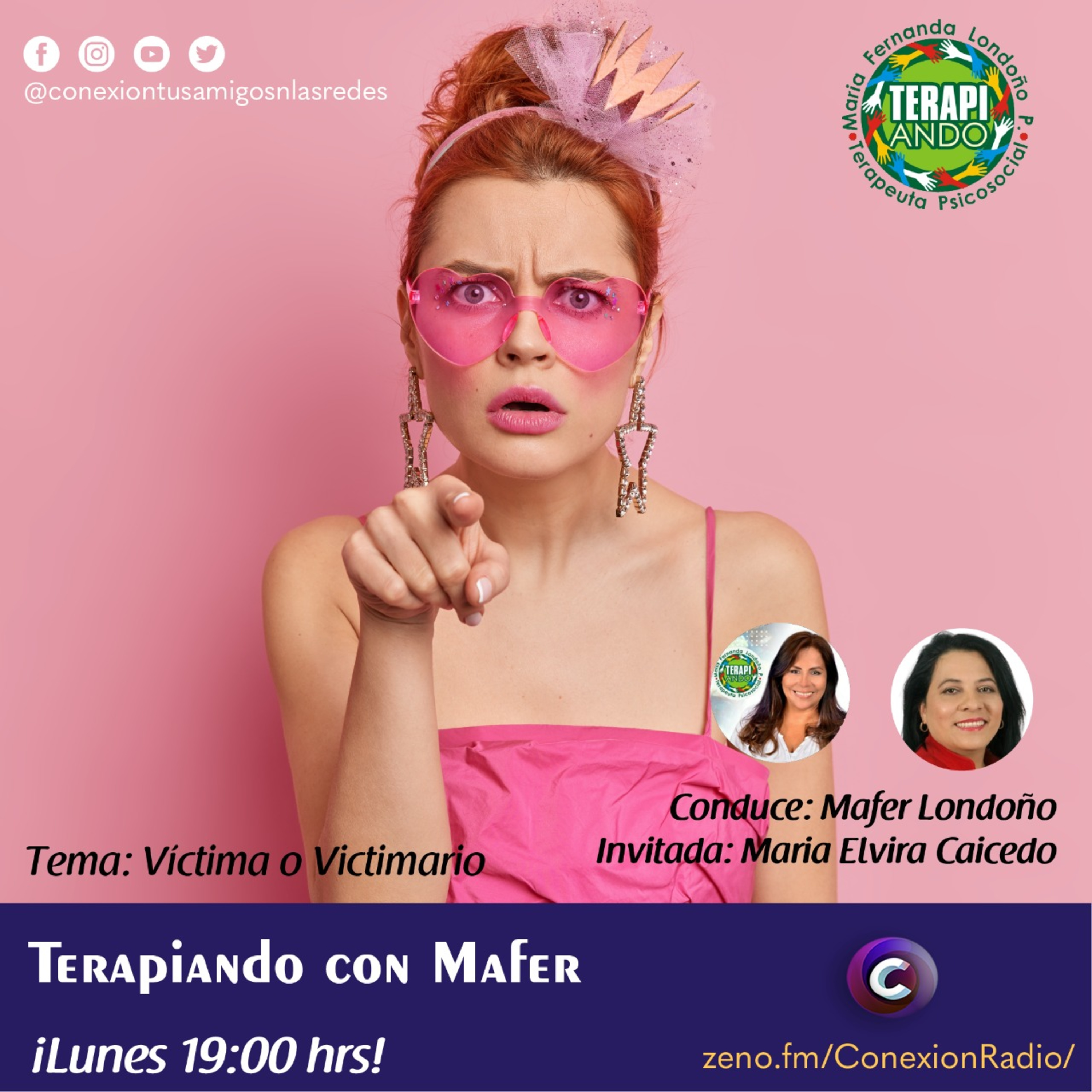 Terapiando con Mafer EP.04: Víctima vs. victimario ! episode artwork