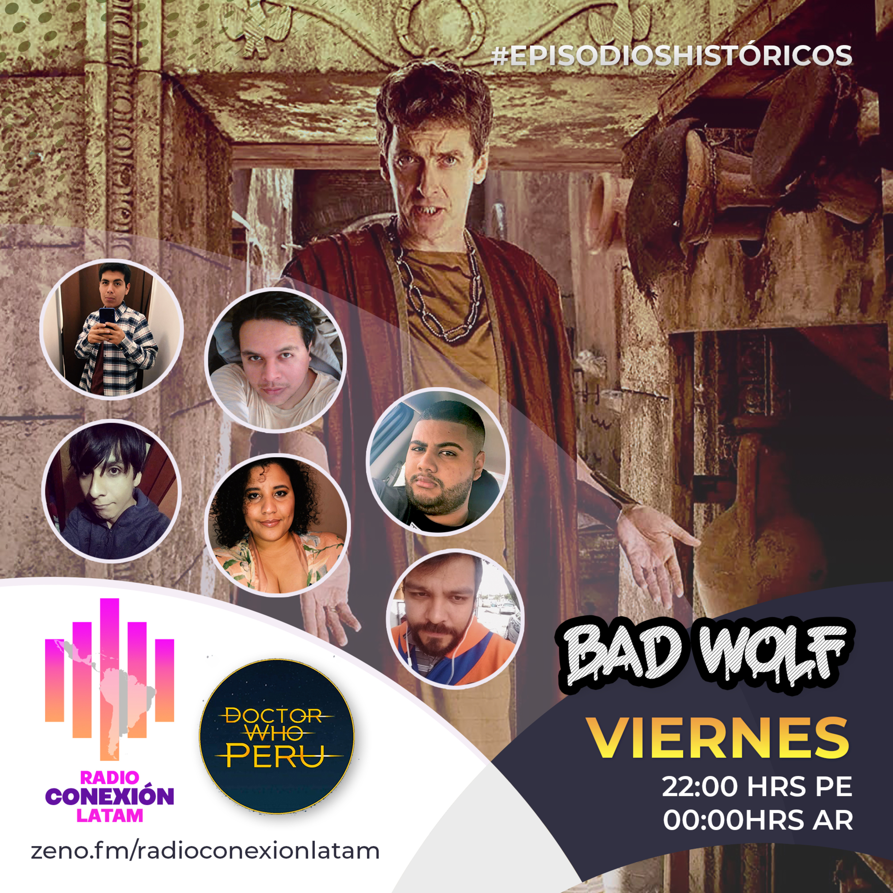 Bad Wolf Ep. 09: The Fires of Pompeii, episodios históricos con el Doctor episode artwork