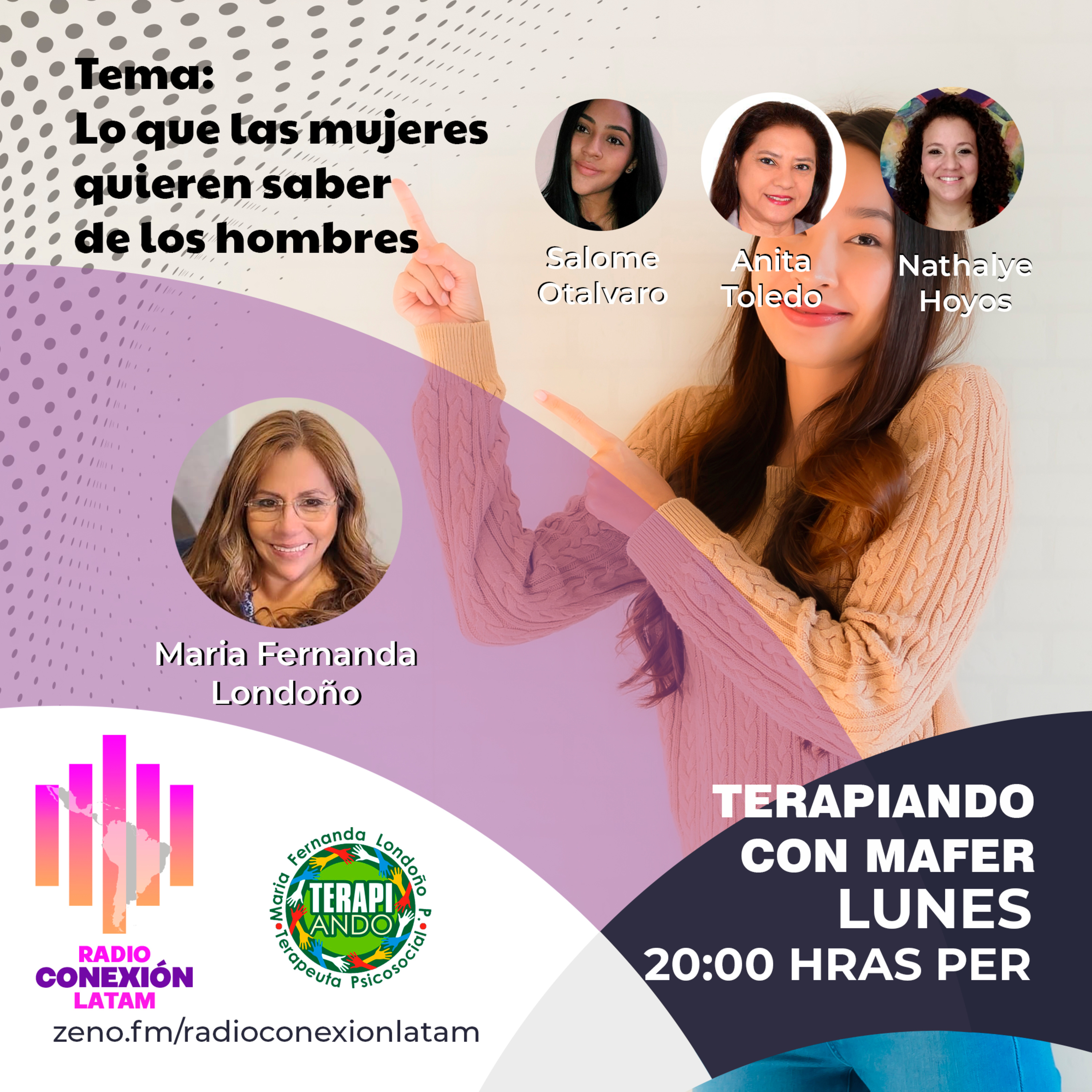 Terapiando con Mafer Ep. 12: Lo que las mujeres quieren saber de los hombres episode artwork