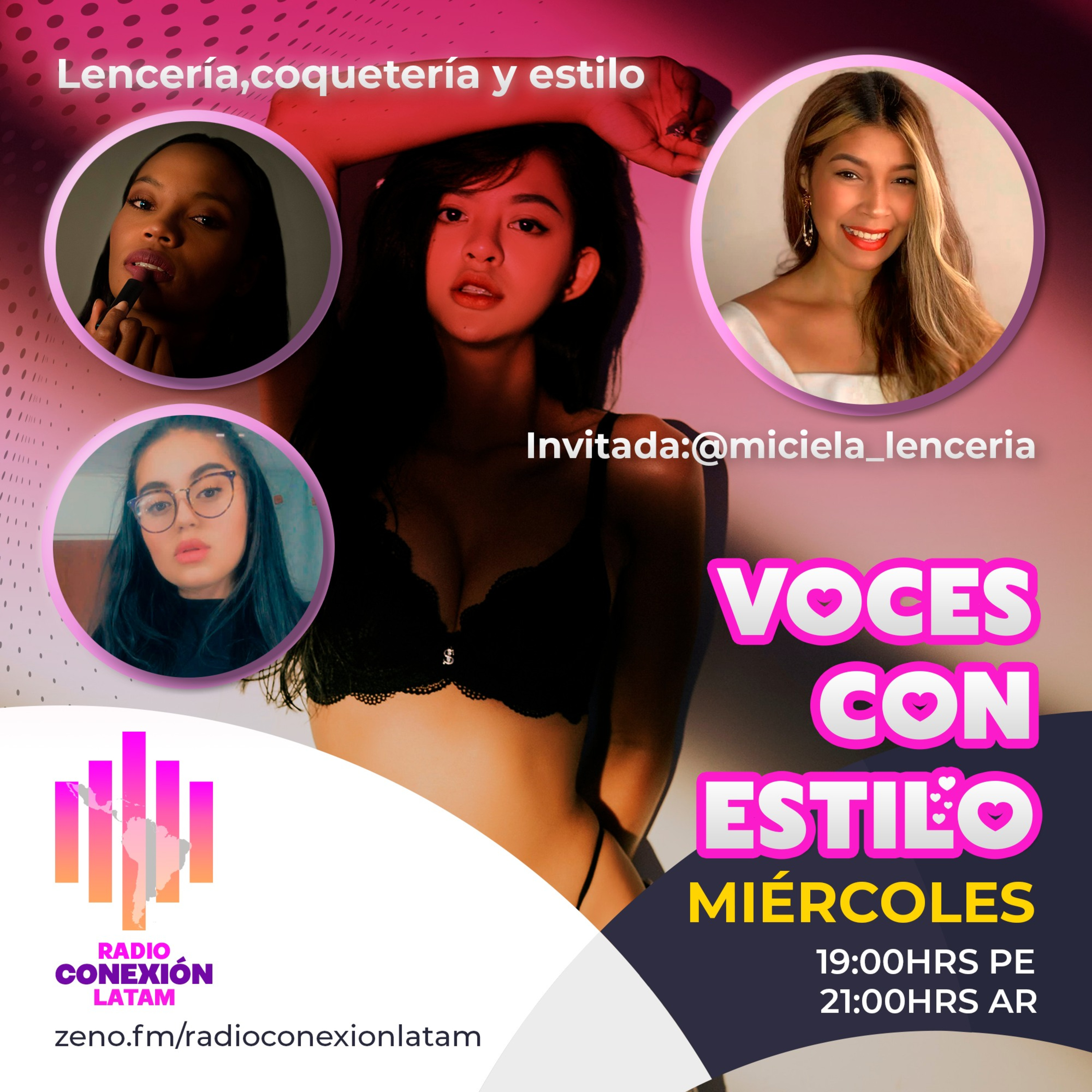 Voces con Estilo Ep.08: Lencería, coquetería y estilo con una invitada especial: @miciela_lenceria! episode artwork