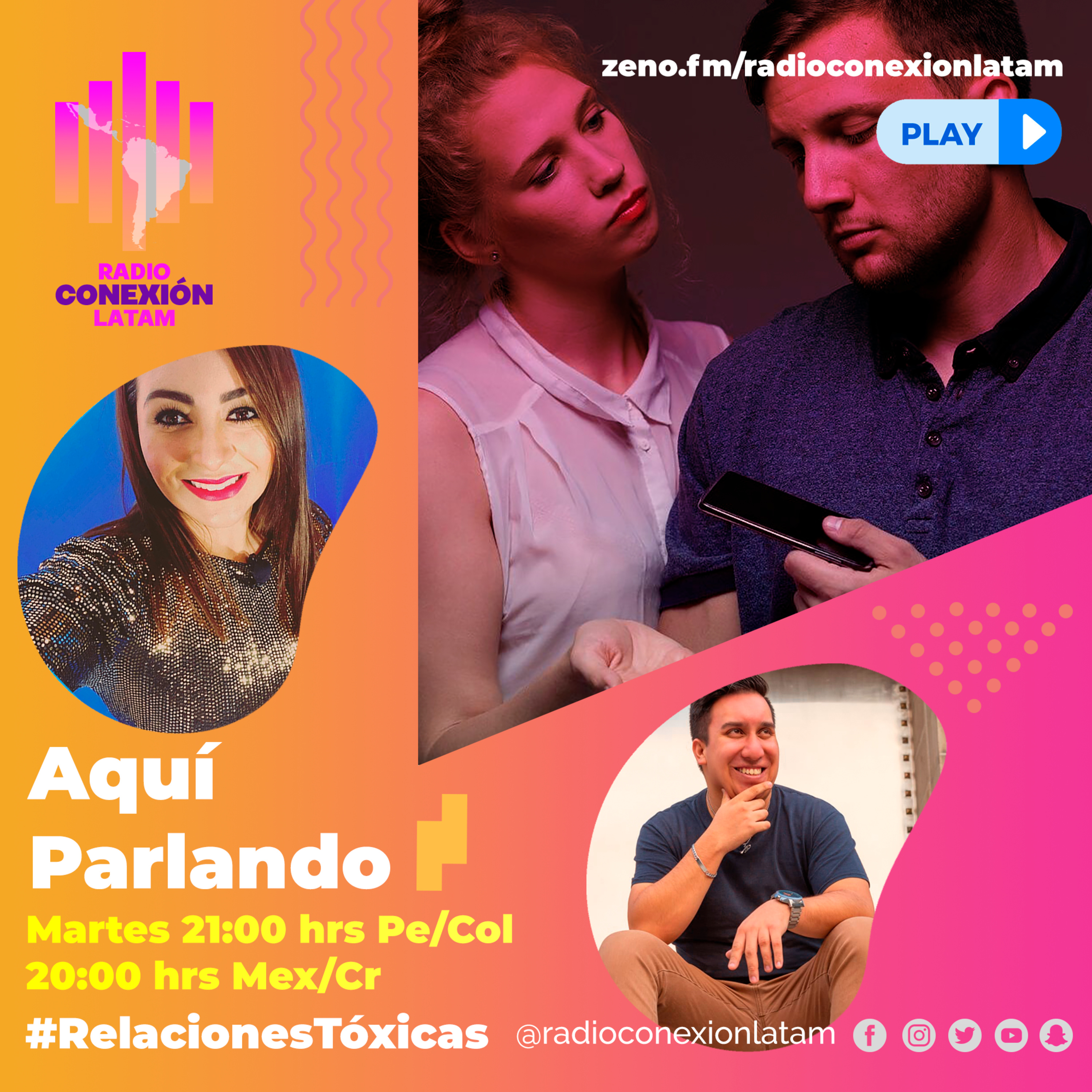 Aquí Parlando S2 Relaciones toxicas con María Sama episode artwork