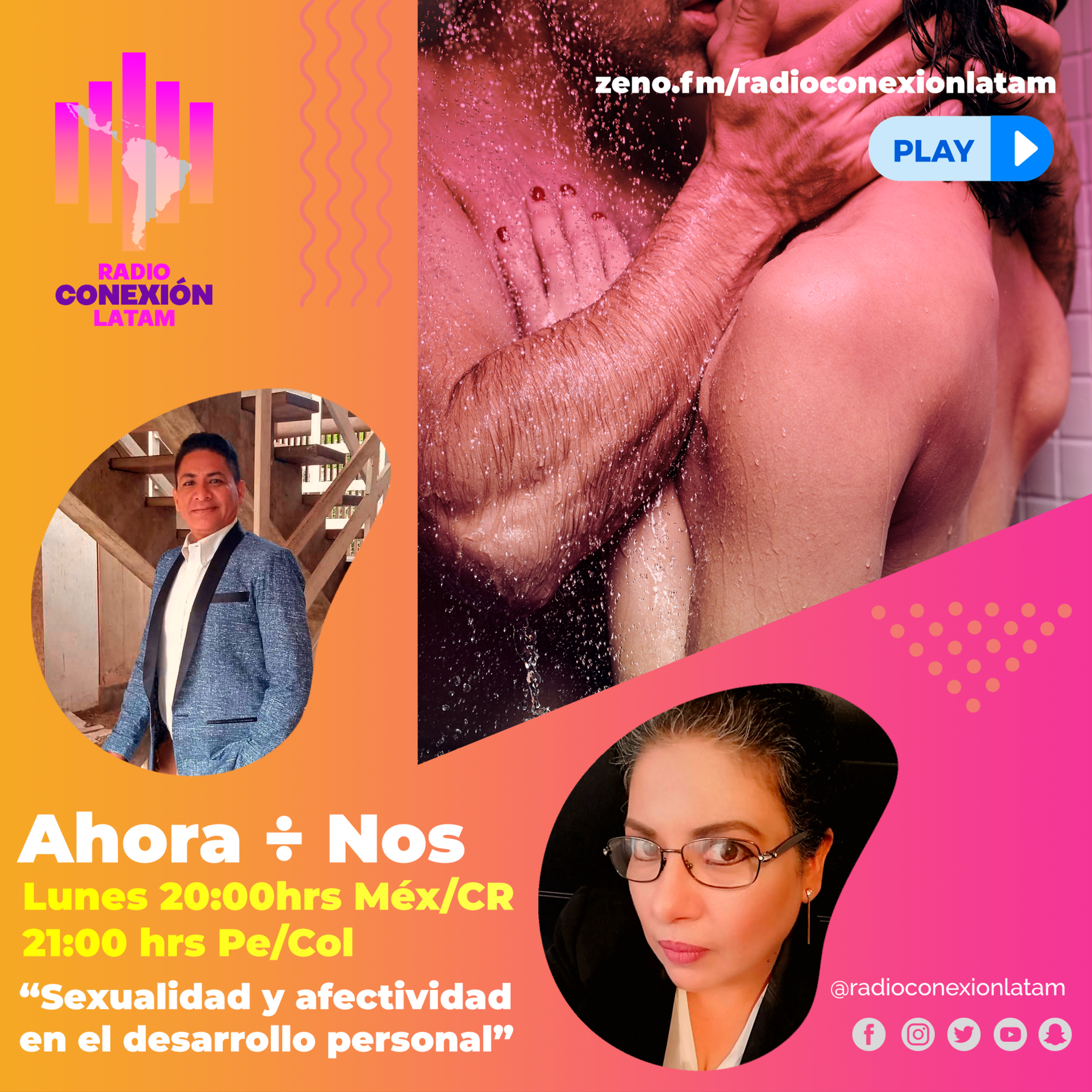 Ahora Entre Nos "SEXUALIDAD Y AFECTIVIDAD EN EL DESARROLLO PERSONAL" episode artwork