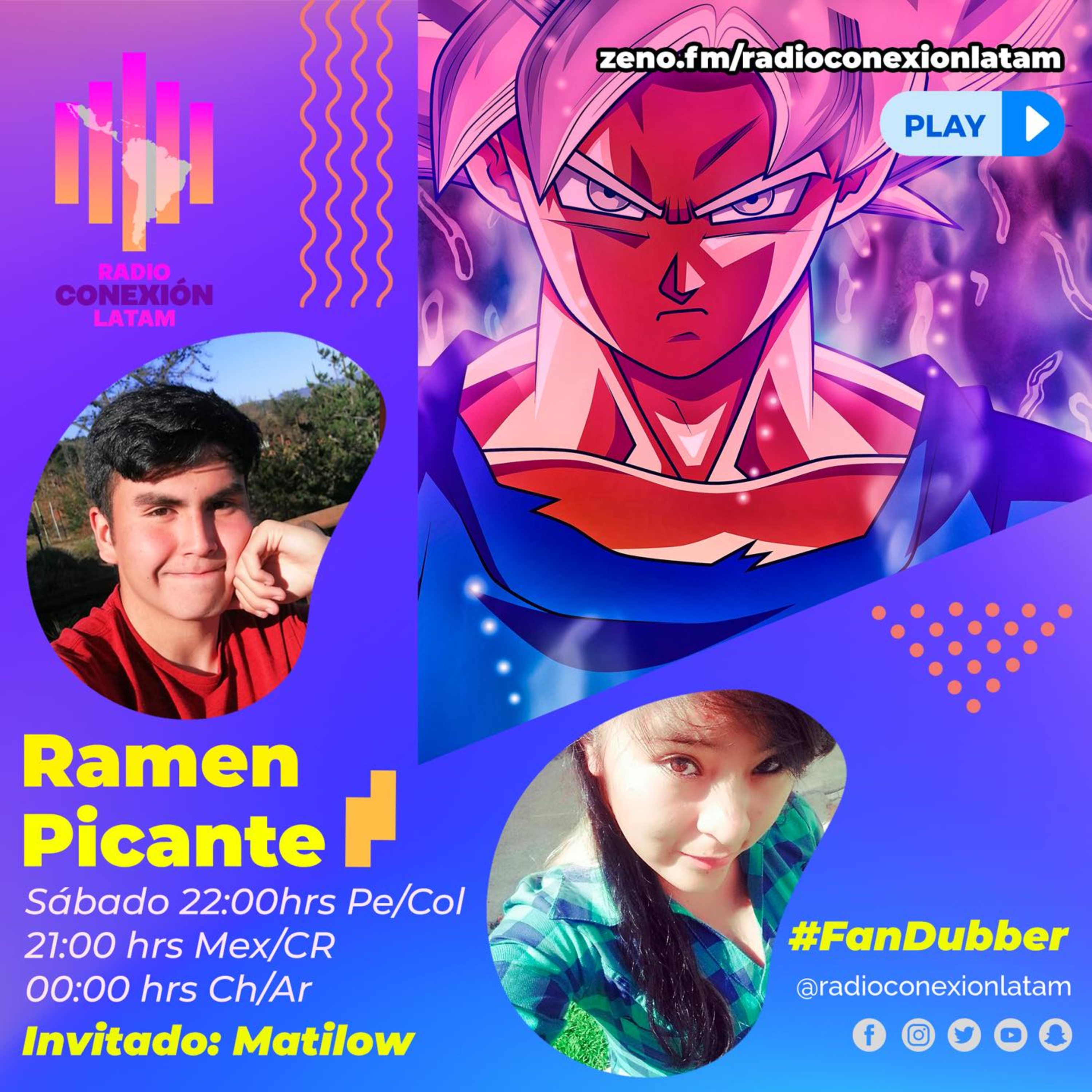 Ramen Picante S2: ENTREVISTA A MATTI LOW, FANDUBBER LATINO  episode artwork