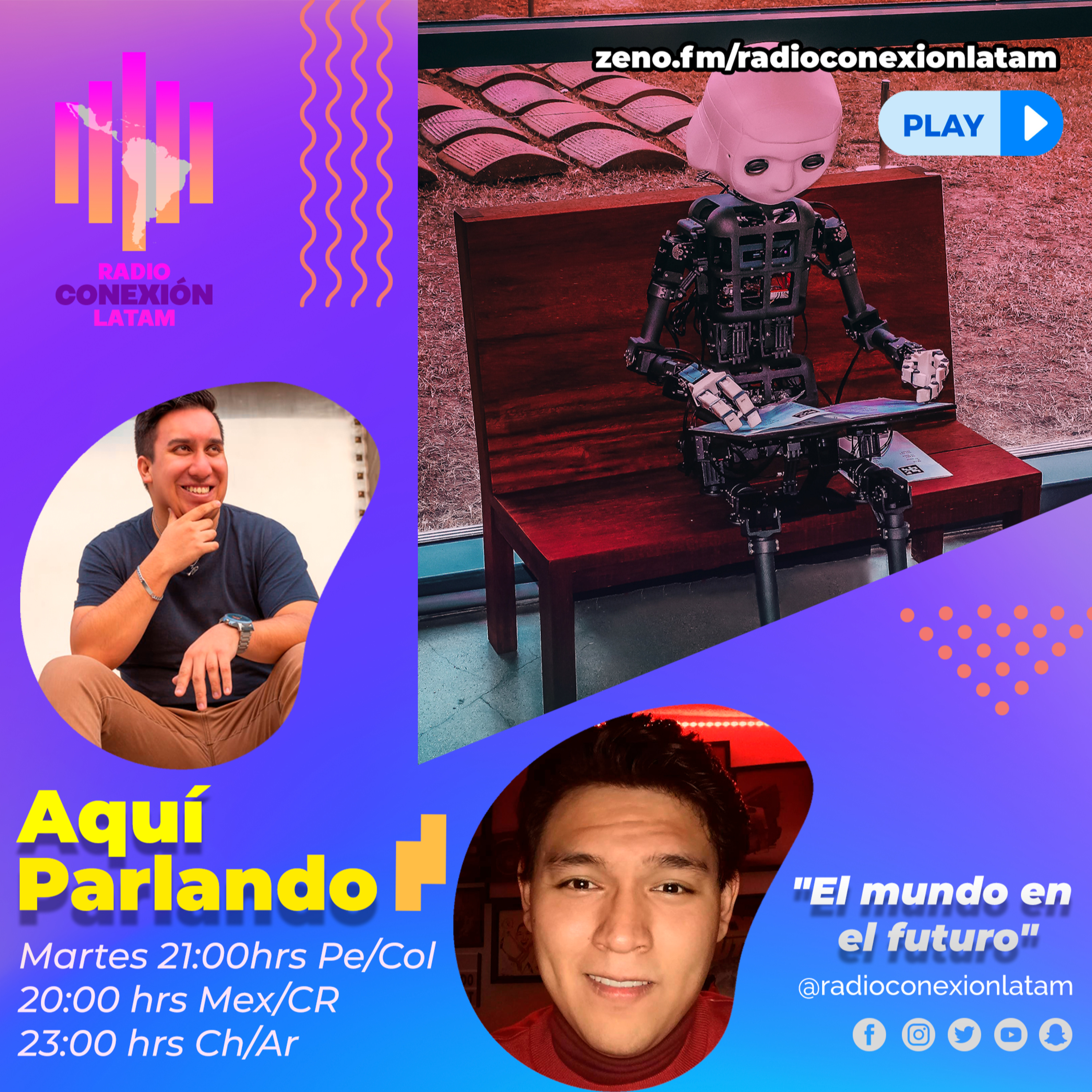 AQUÍ PARLANDO S2: "EL MUNDO EN EL FUTURO" episode artwork