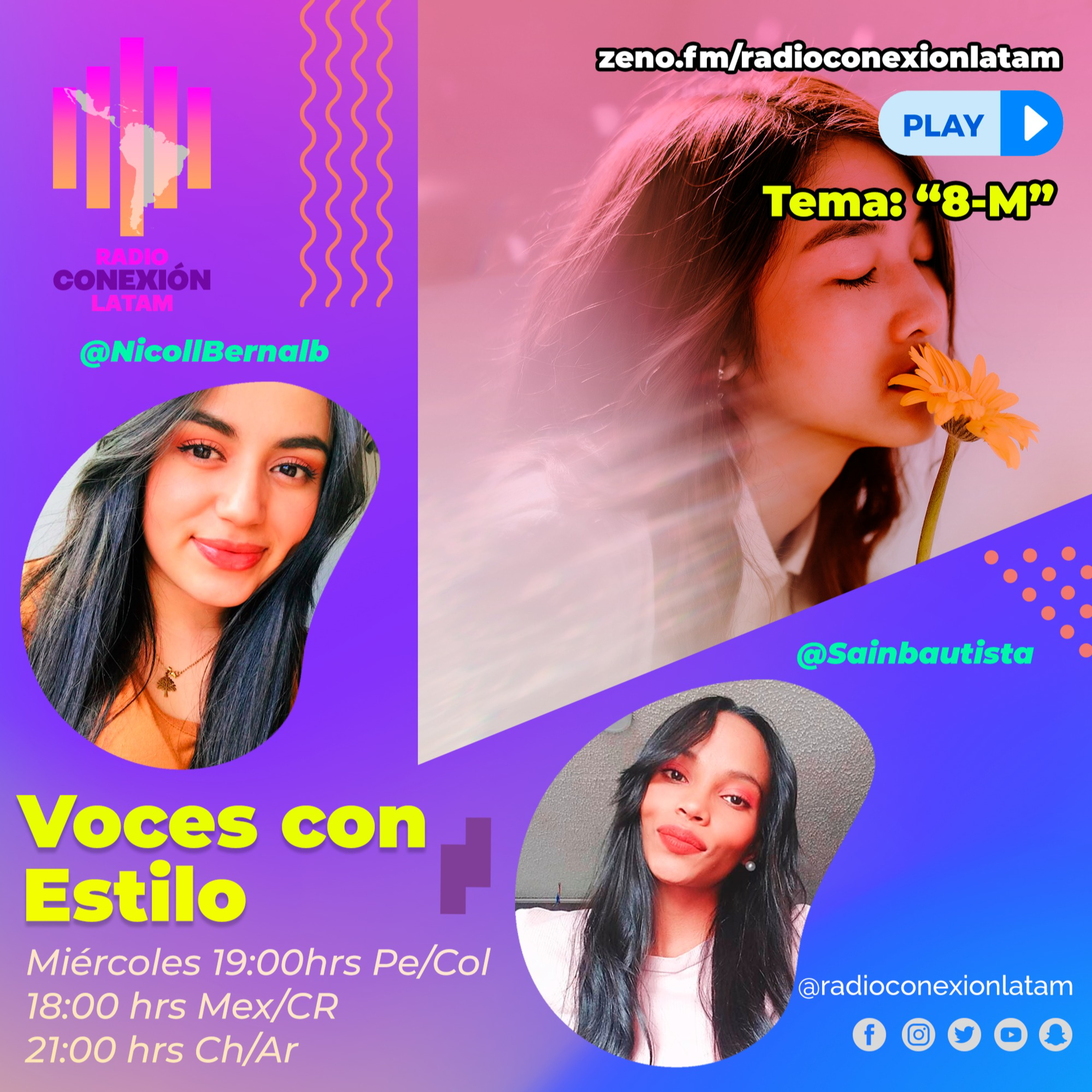 Voces con Estilo S2: "8-M, MES DE LA MUJER" episode artwork
