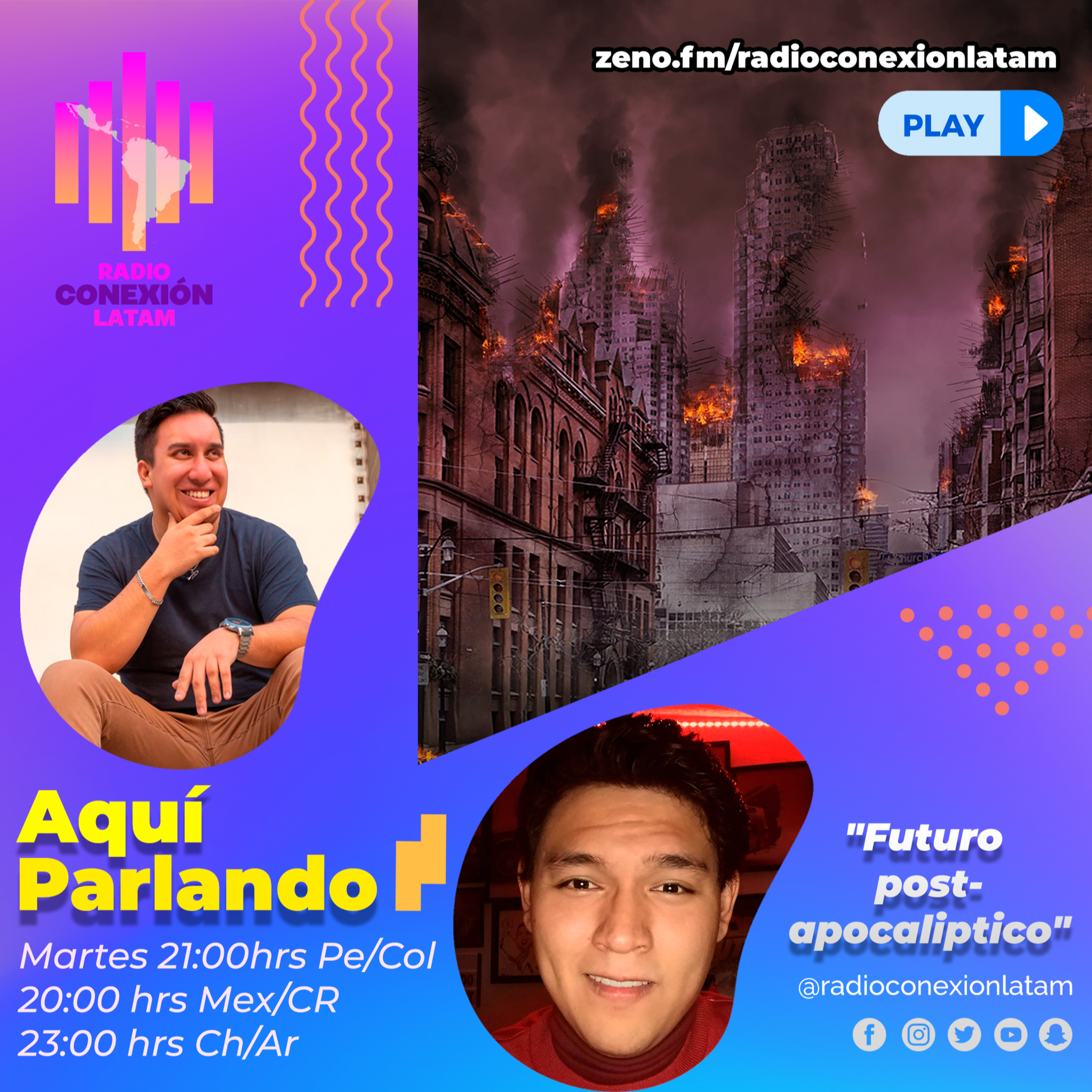 AQUI PARLANDO S2: !FUTURO POST-APOCALIPTICO! episode artwork