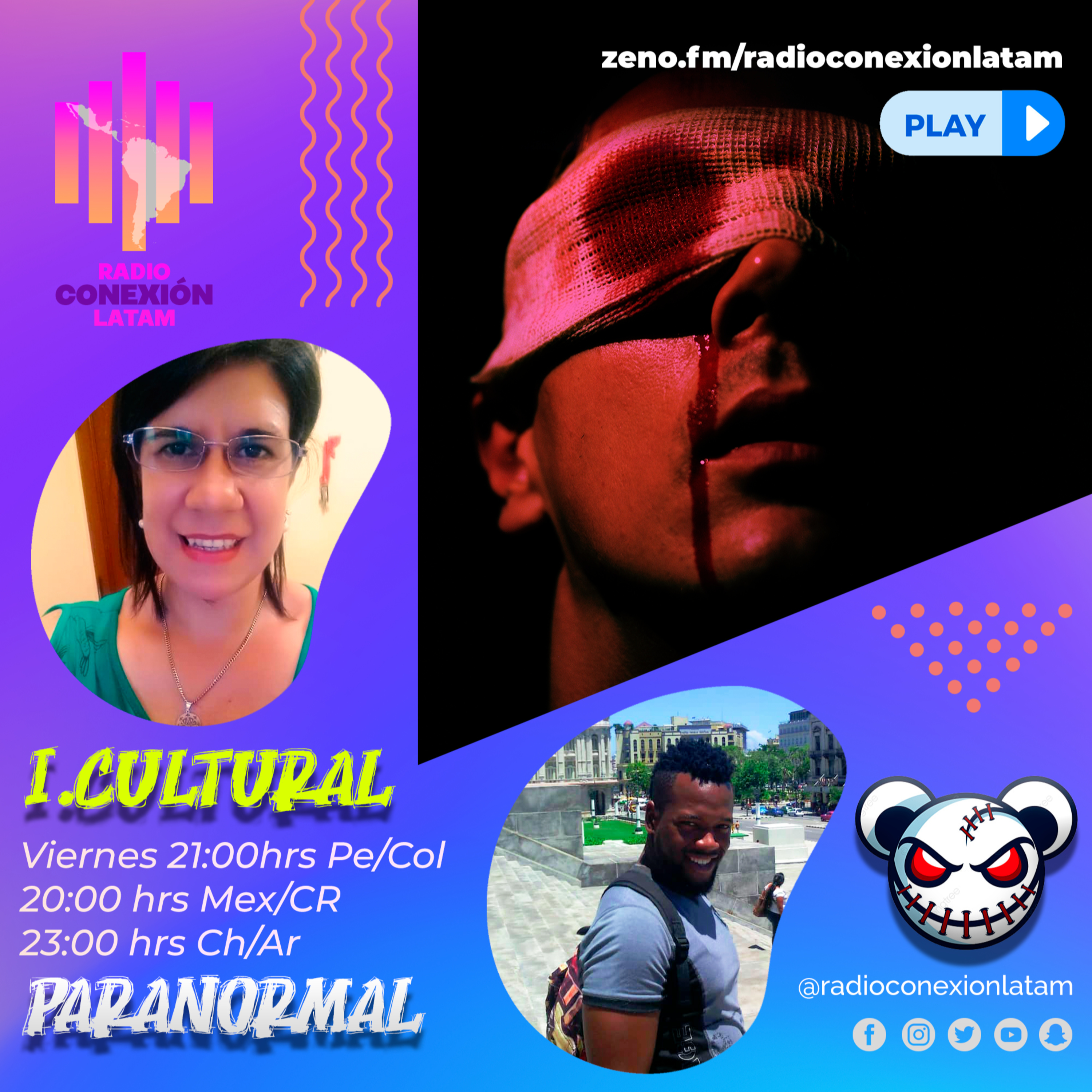INTERCAMBIO CULTURAL S2: "EPISODIO PARANORMAL, MÁS ALLÁ DE LOS MIEDOS" episode artwork