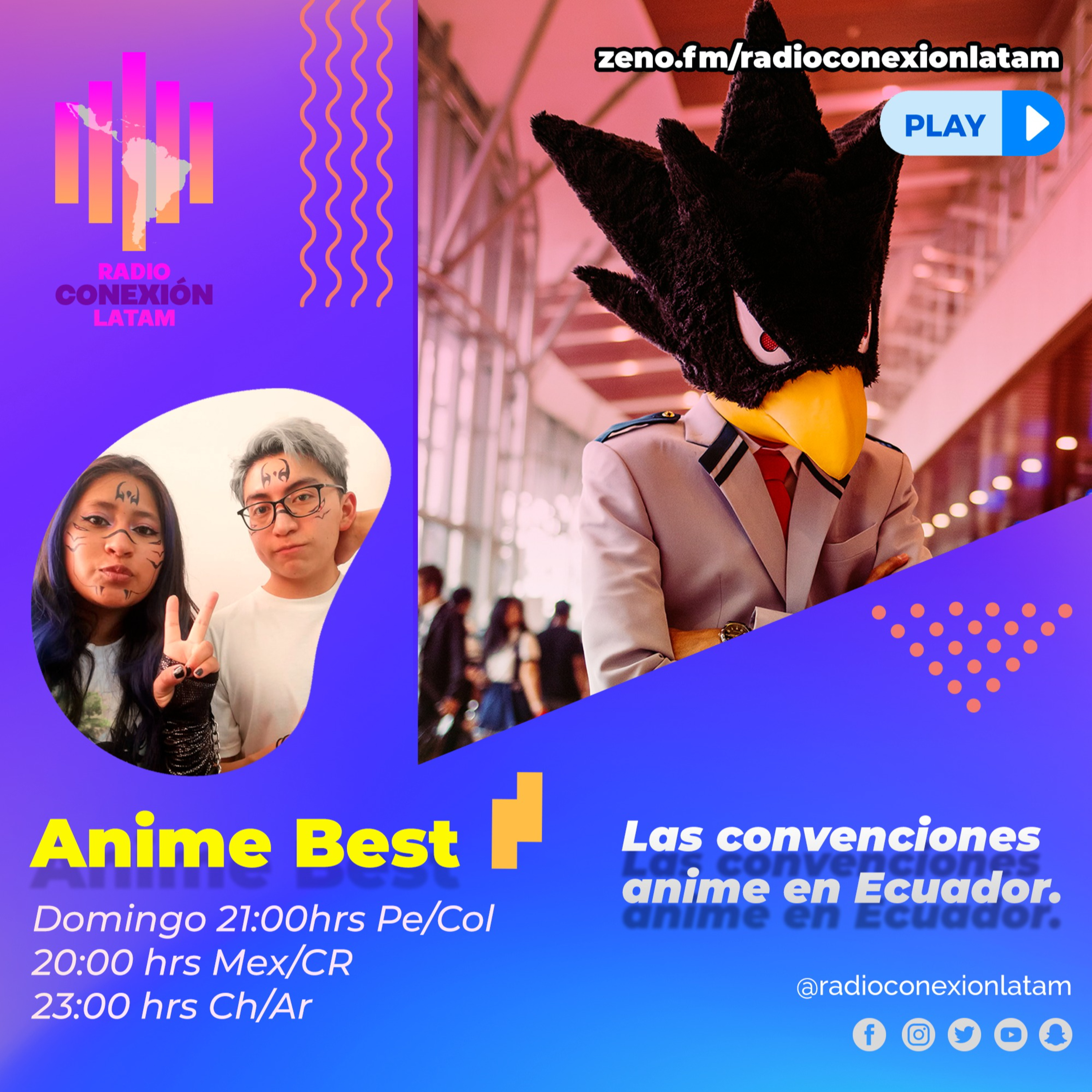 ANIME BEST: "LAS CONVENCIONES ANIME EN ECUADOR" episode artwork