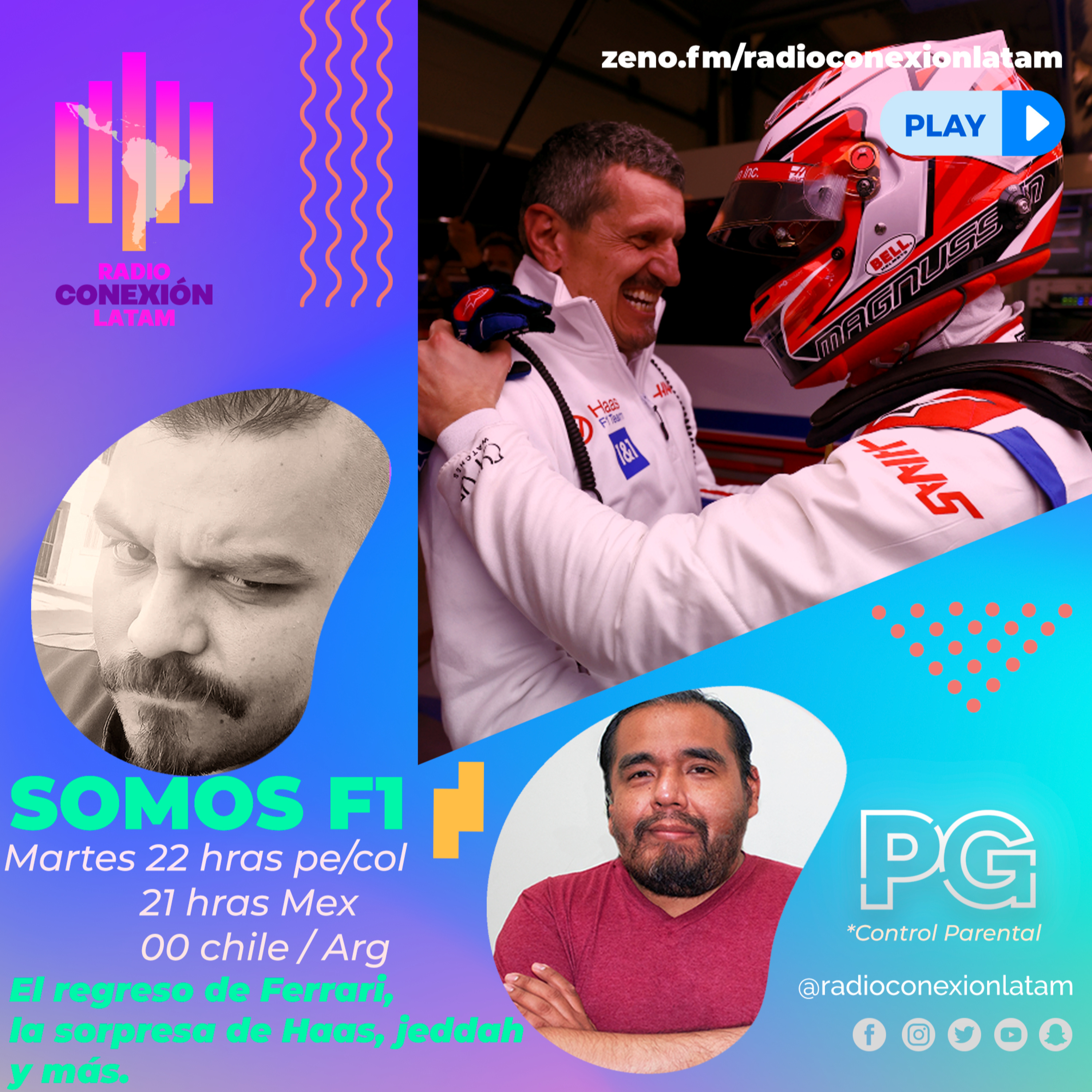 SOMOS F1: EL REGRESO DE FERRARI, LA SORPRESA DE HAAS, JEDDAH Y MÁS! episode artwork