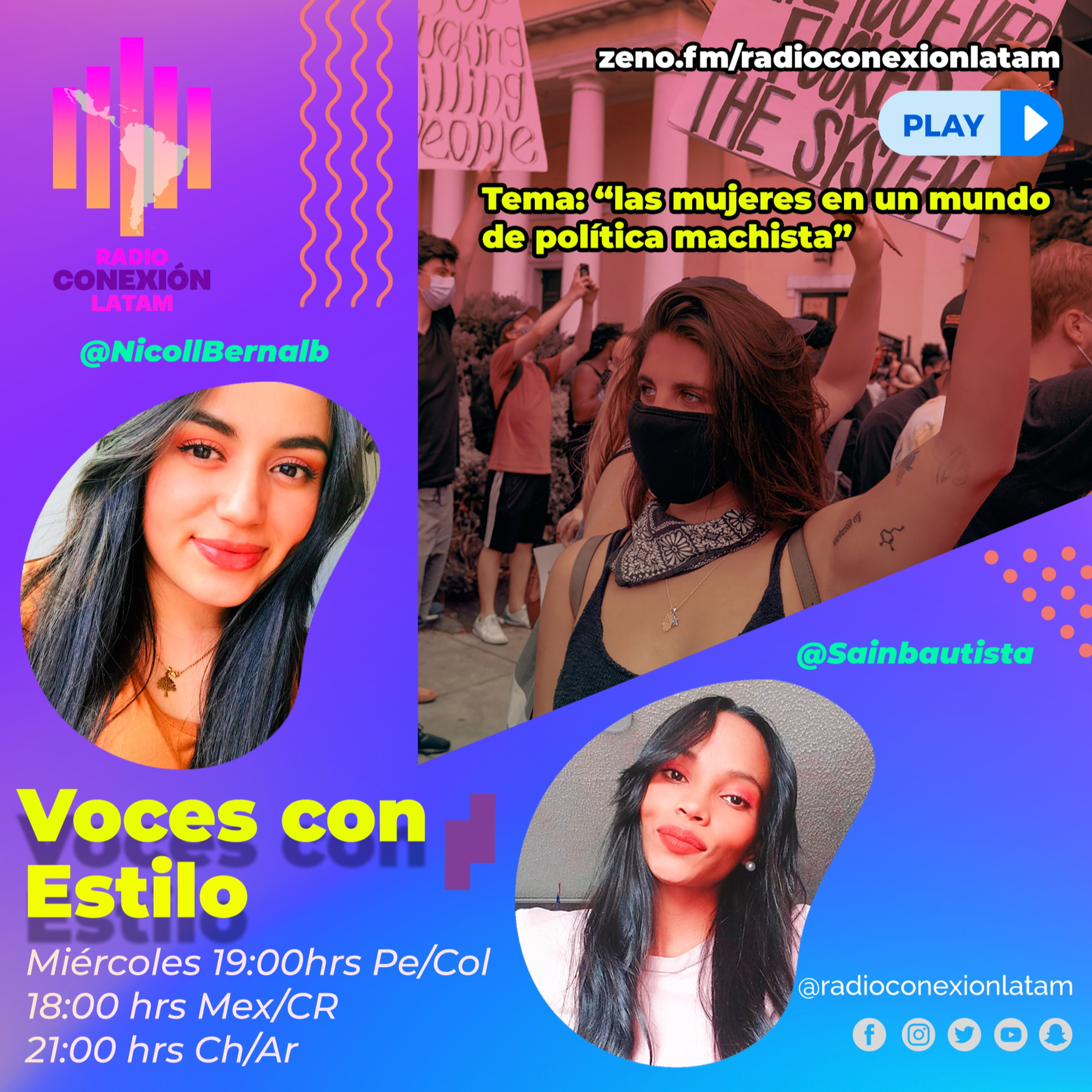 VOCES CON ESTILO: "LAS MUJERES EN UN MUNDO DE POLÍTICA MACHISTA" episode artwork