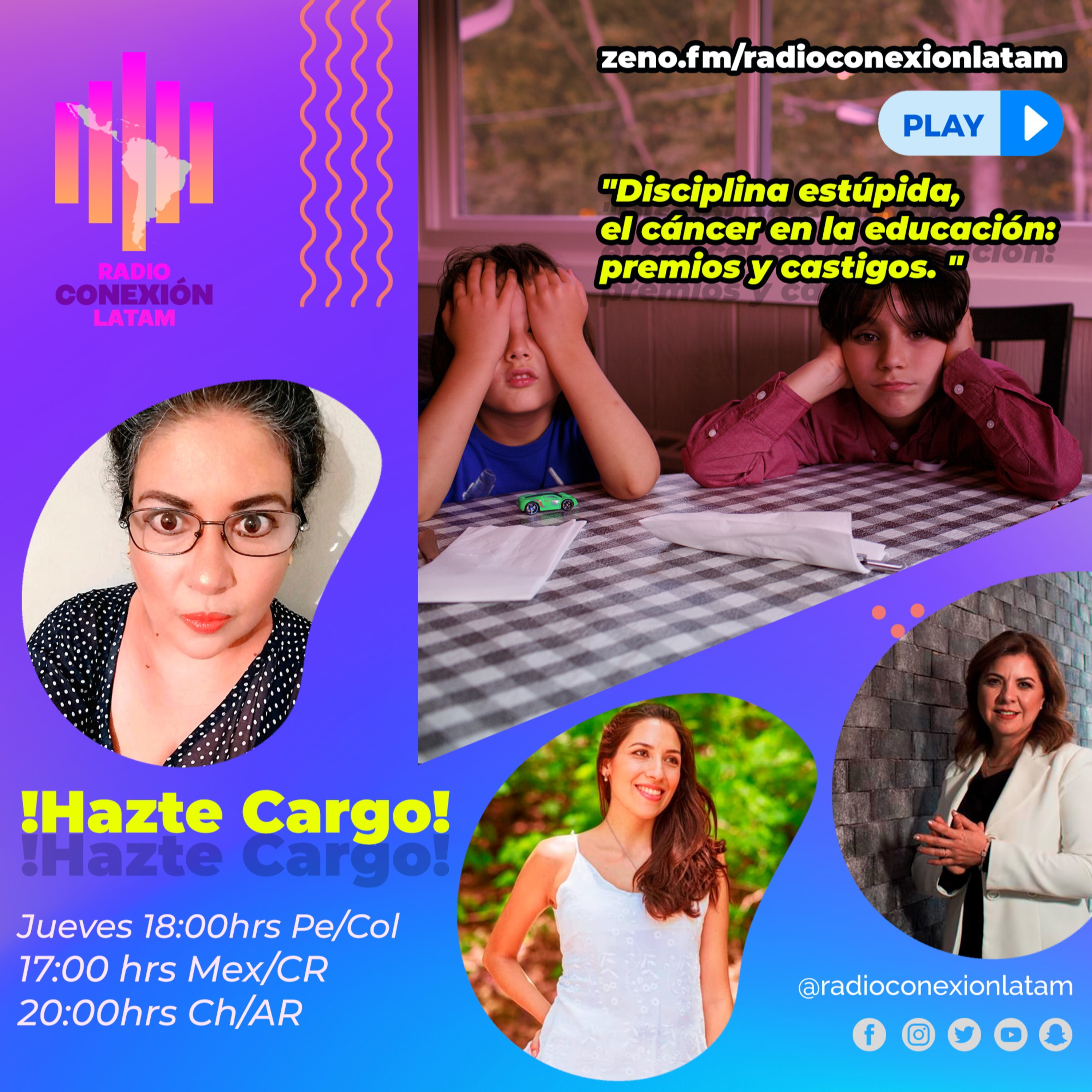 HAZTE CARGO: "DISCIPLINA ESTÚPIDA, EL CÁNCER EN LA EDUCACIÓN: PREMIOS Y CASTIGOS"  episode artwork