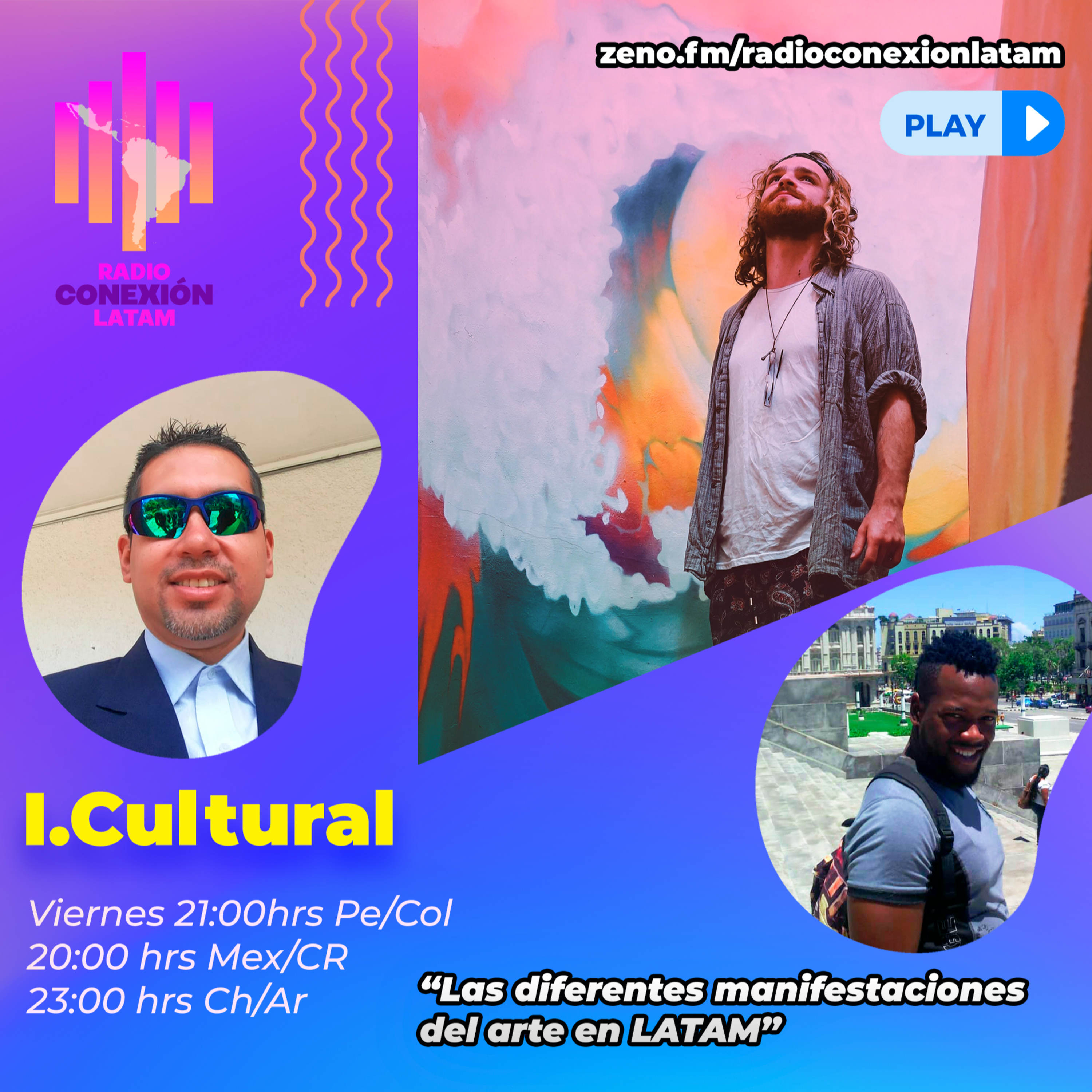INTERCAMBIO CULTURAL: "LAS DIFERENTES MANIFESTACIONES DEL ARTE EN LATAM" episode artwork