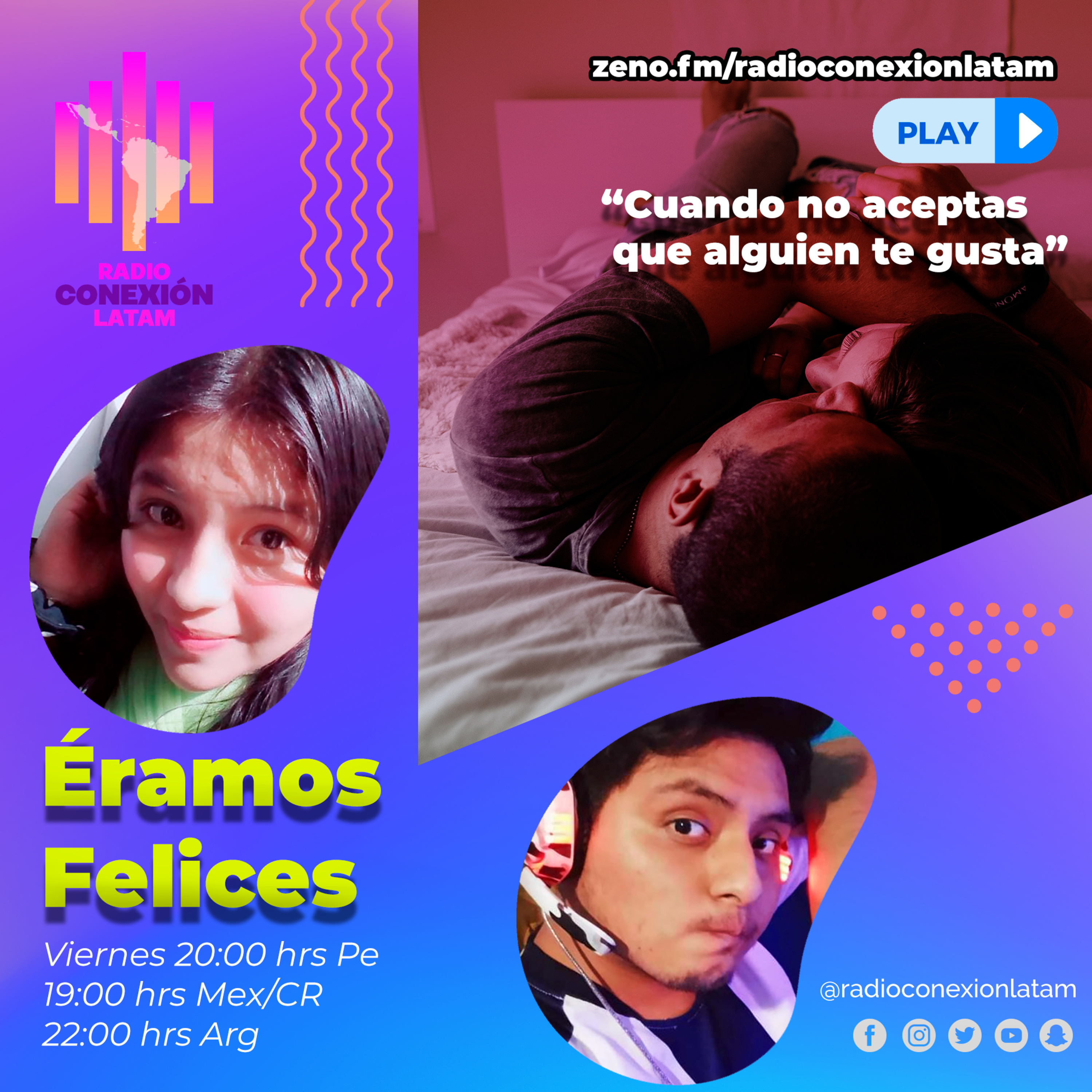 ÉRAMOS FELICES: "CUANDO NO ACEPTAS QUE ALGUIEN TE GUSTA" episode artwork