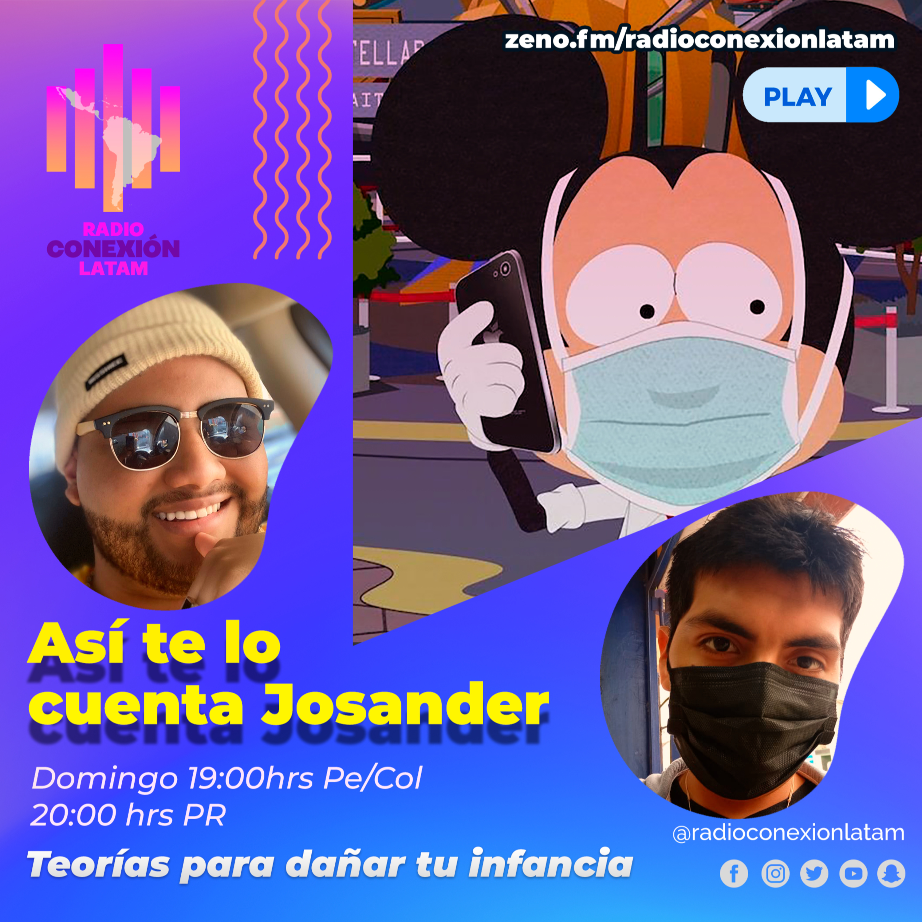 ASI TE LO CUENTA JOSANDER: !TEORÍAS PARA DAÑAR TU INFANCIA! episode artwork