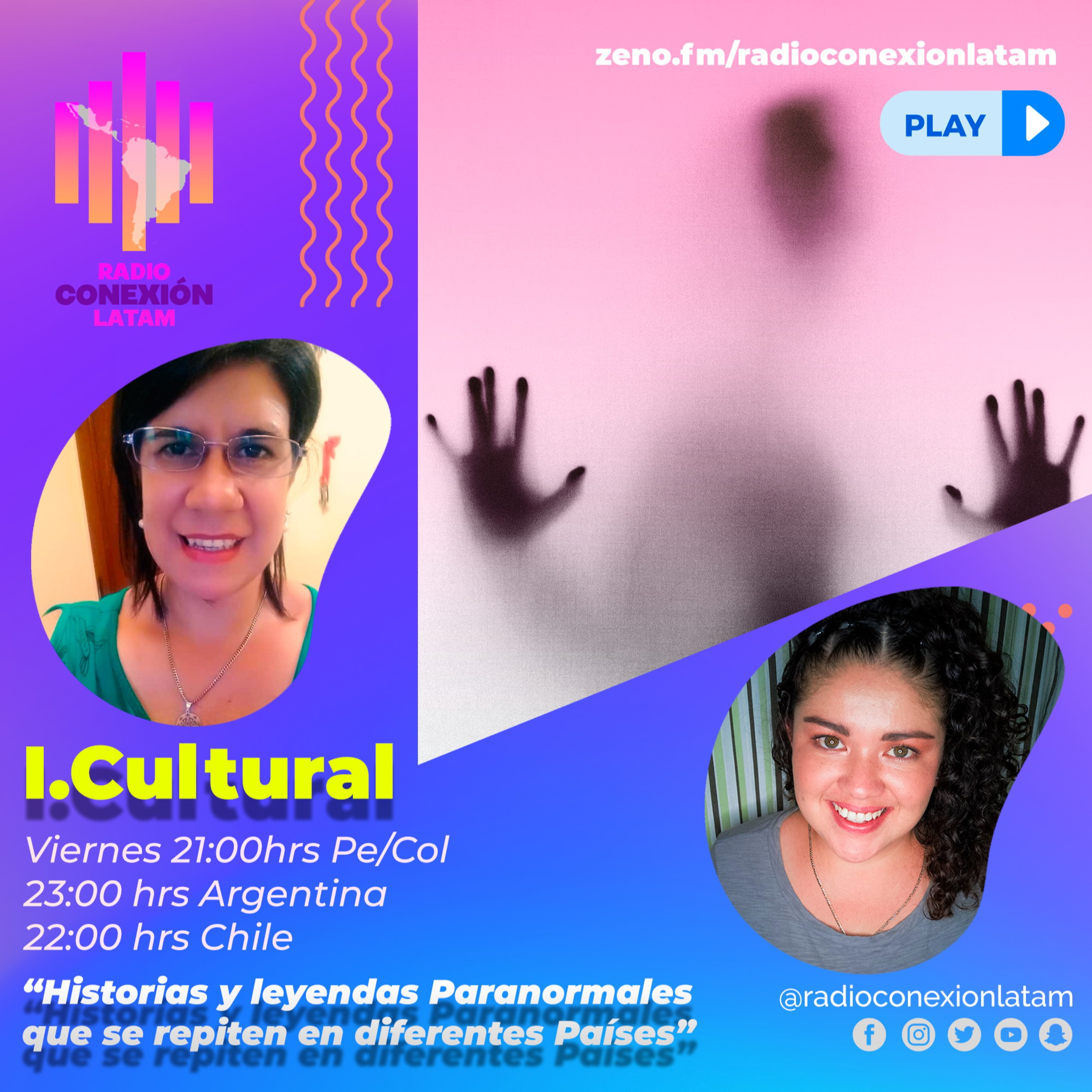 INTERCAMBIO CULTURAL: !HISTORIAS Y LEYENDAS PARANORMALES EN LATAM! episode artwork
