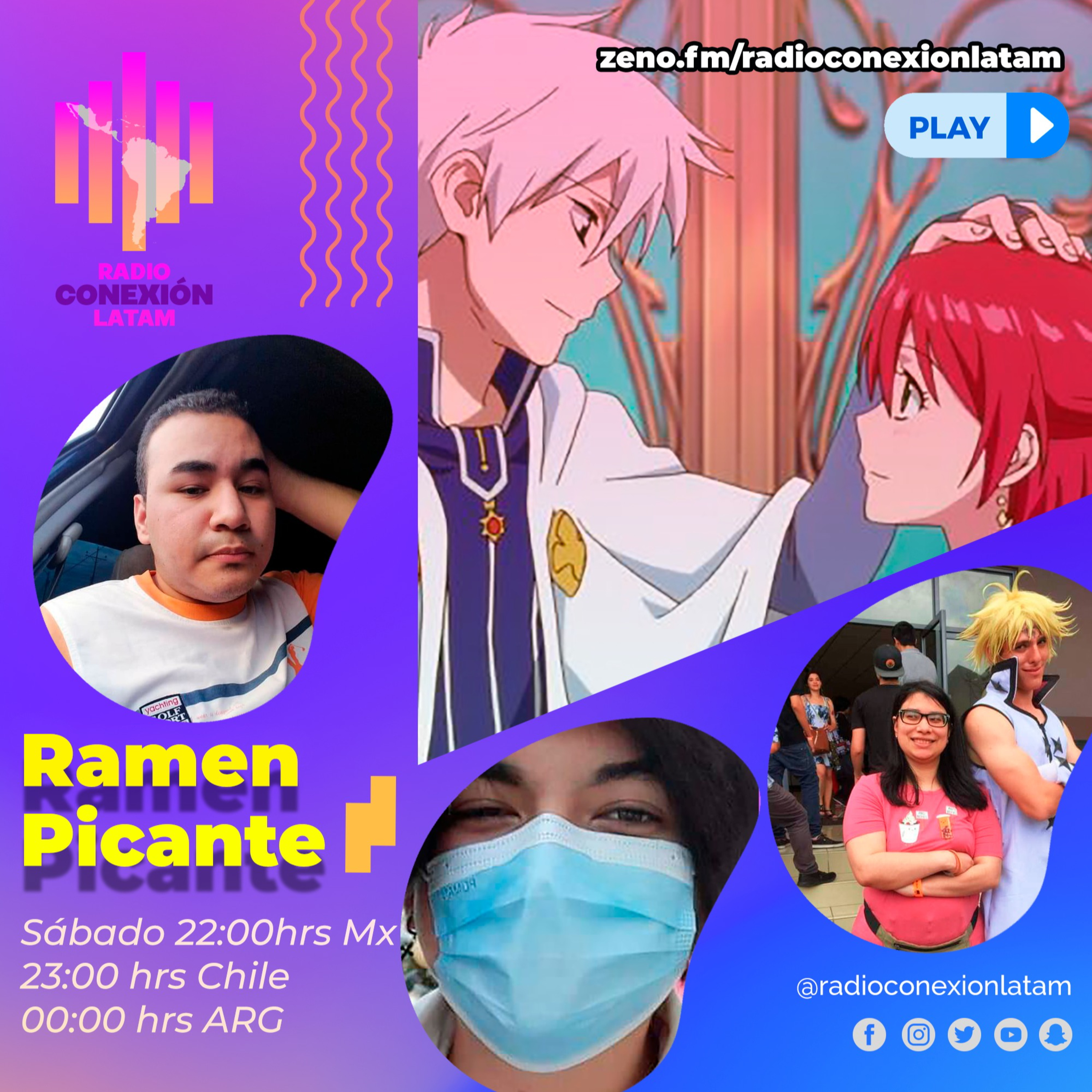 RAMEN PICANTE: ENTREVISTA DOBLAJE @josuejjfr y @donblakee episode artwork