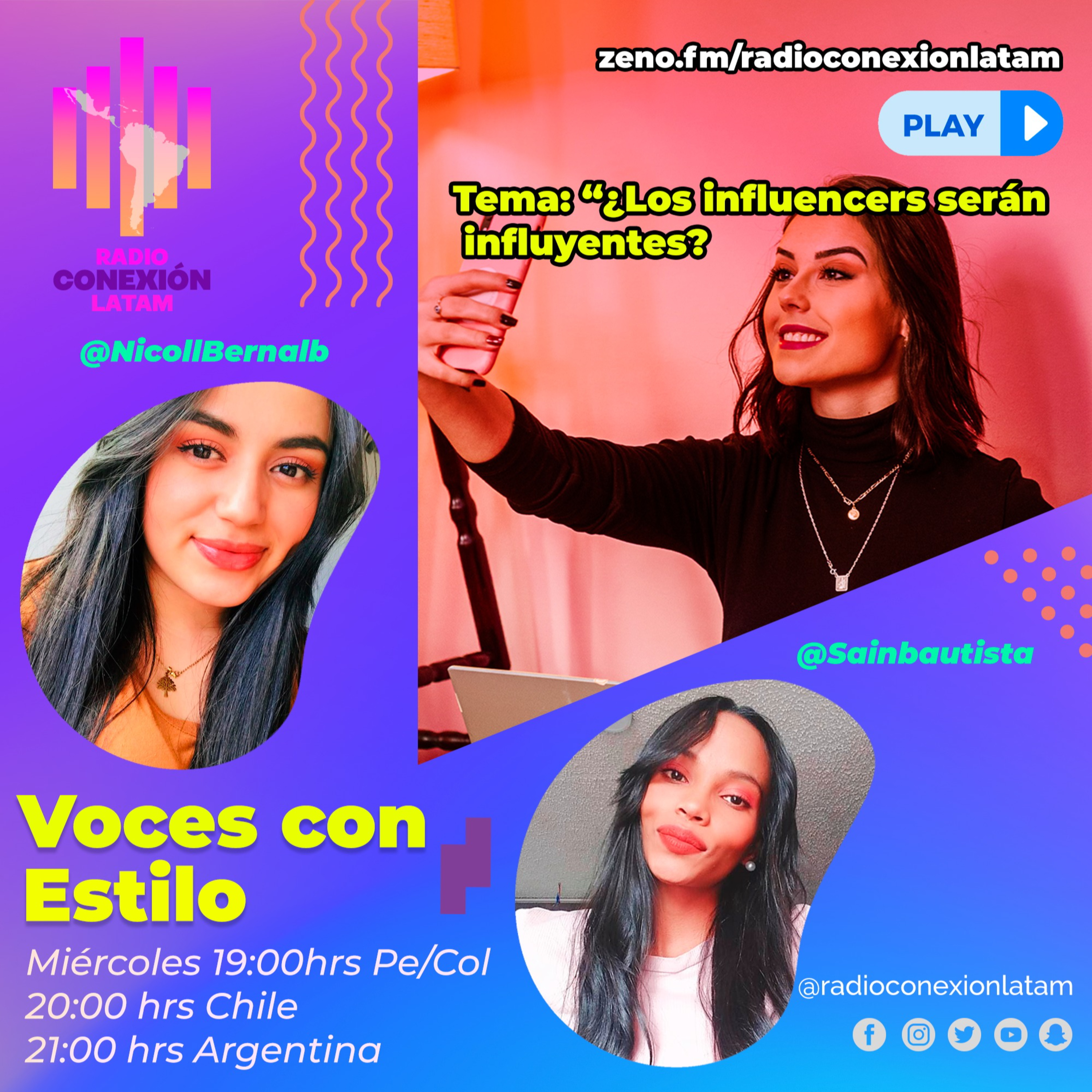 VOCES CON ESTILO: ¿LOS INFLUENCERS SERÁN INFLUYENTES? episode artwork