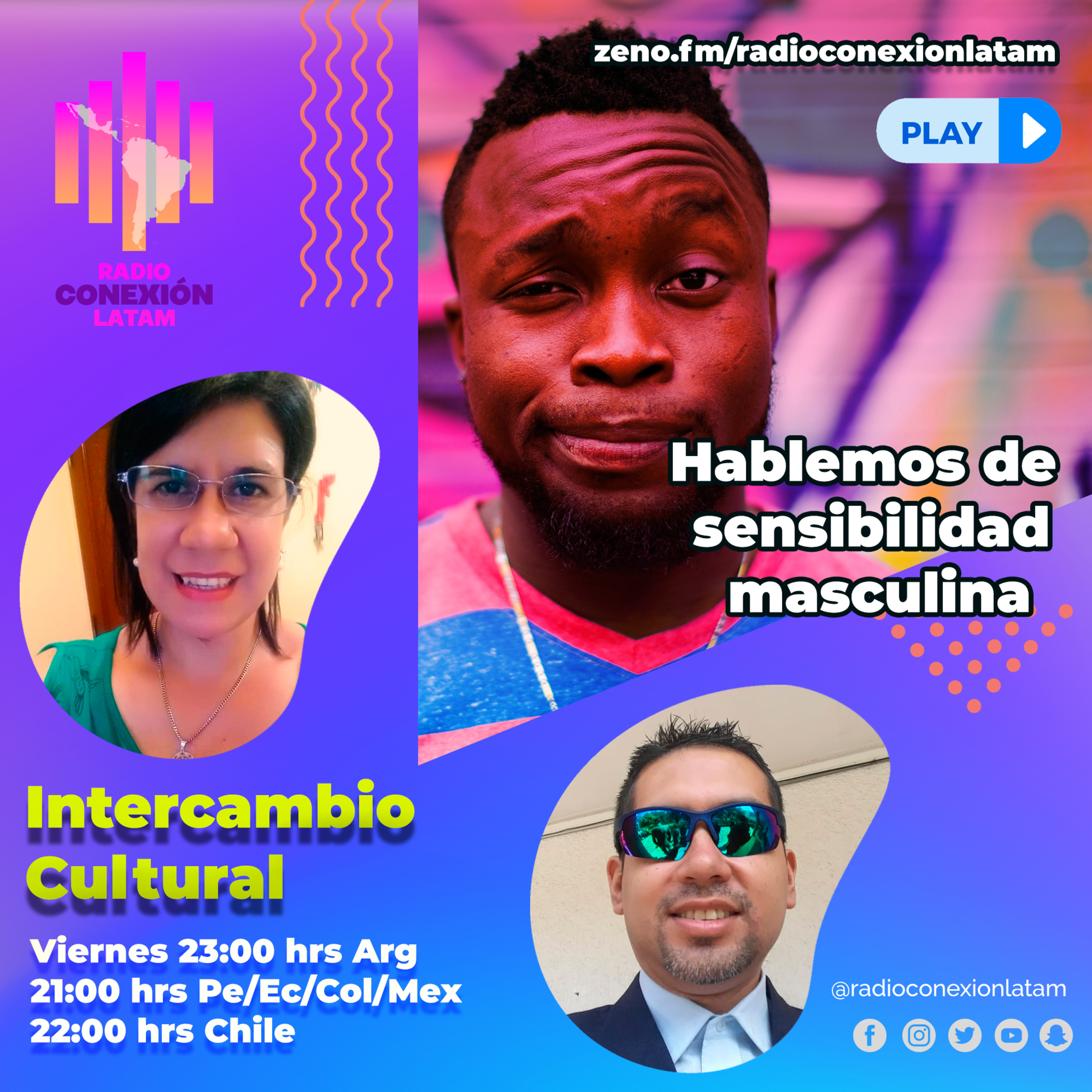 INTERCAMBIO CULTURAL: "HABLEMOS DE SENSIBILIDAD MASCULINA" episode artwork