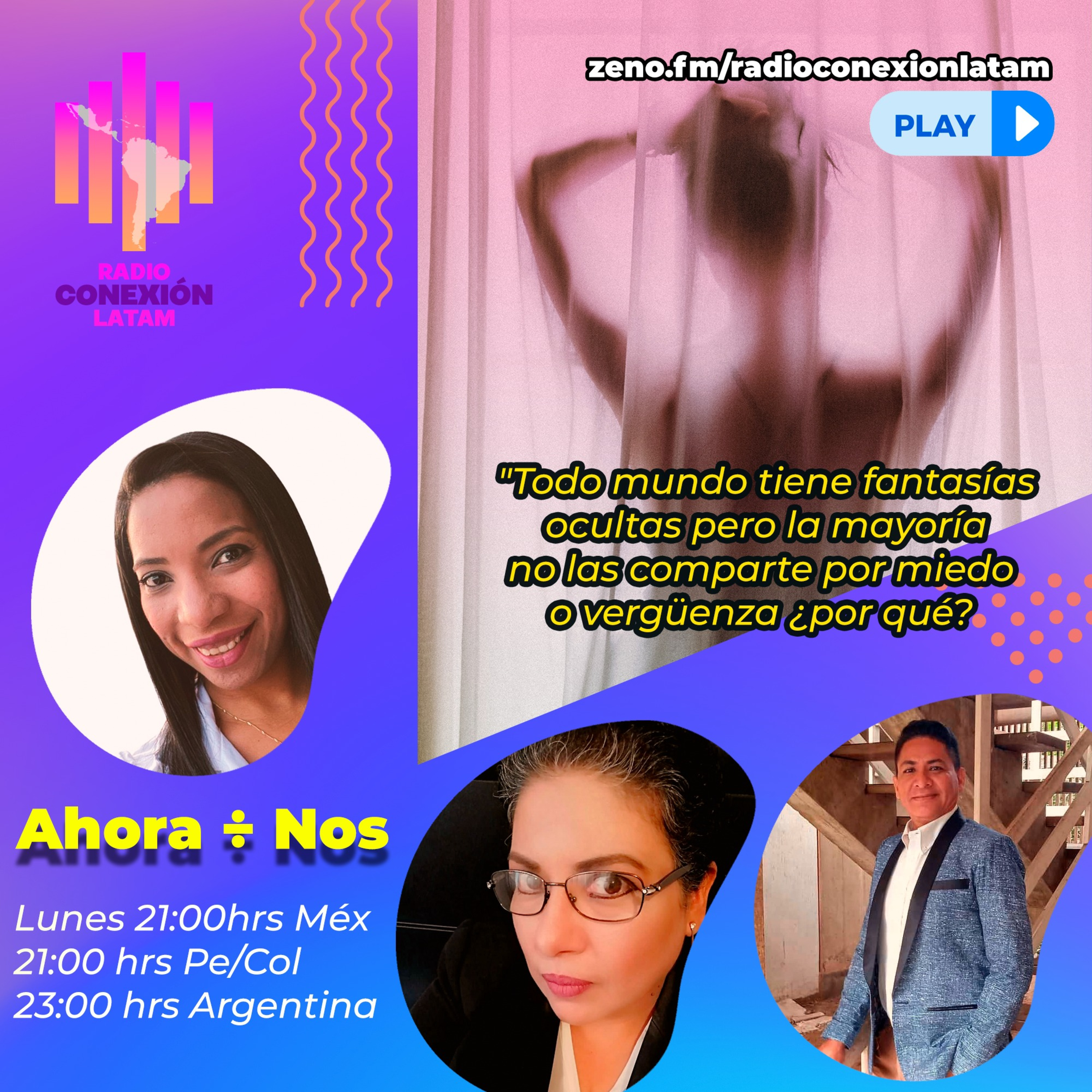 AHORA ENTRE NOS: TODO EL MUNDO TIENE FANTASÍAS OCULTAS PERO MUCHOS NO LA COMPARTEN ¿POR QUÉ? episode artwork
