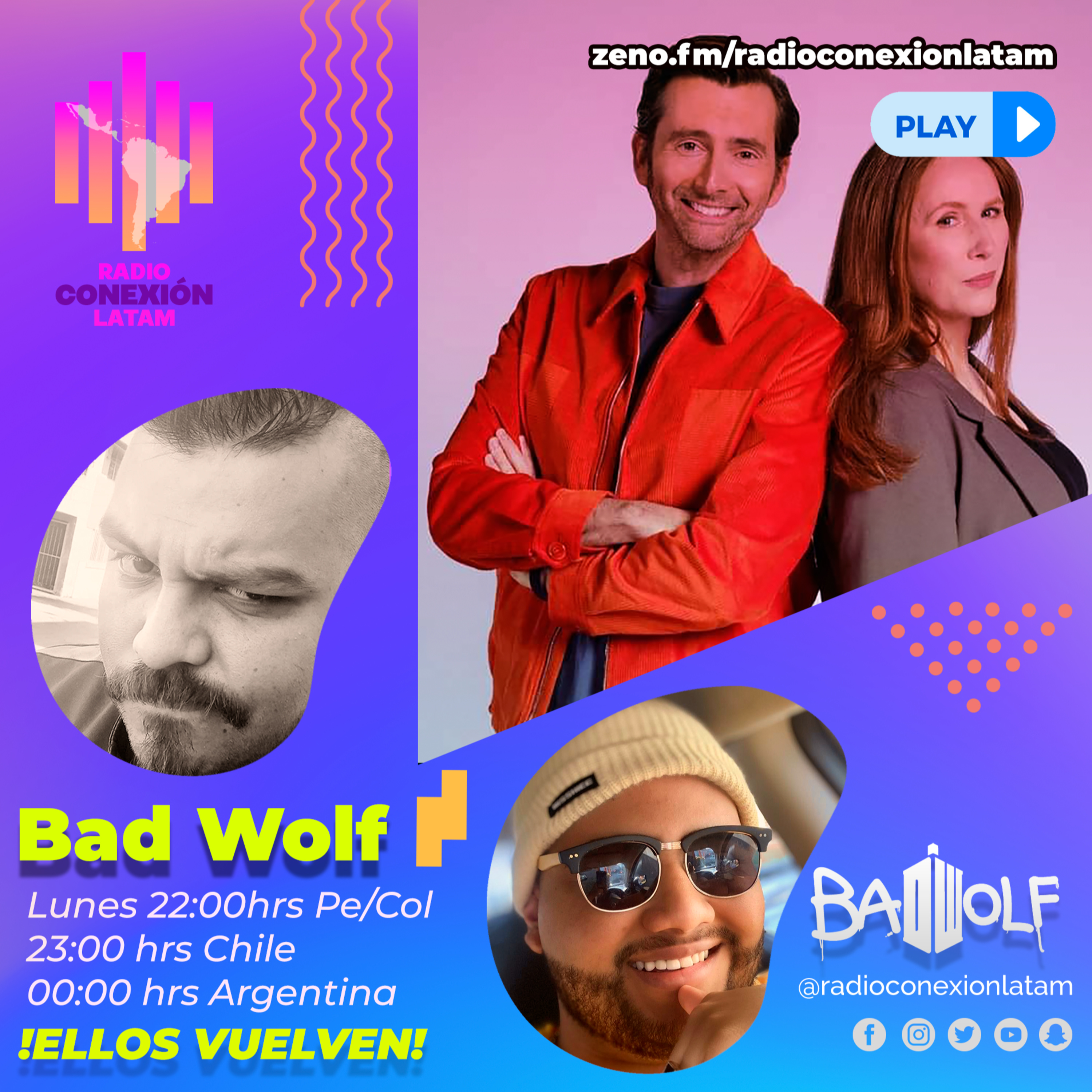 BAD WOLF: !ELLOS VUELVEN! episode artwork