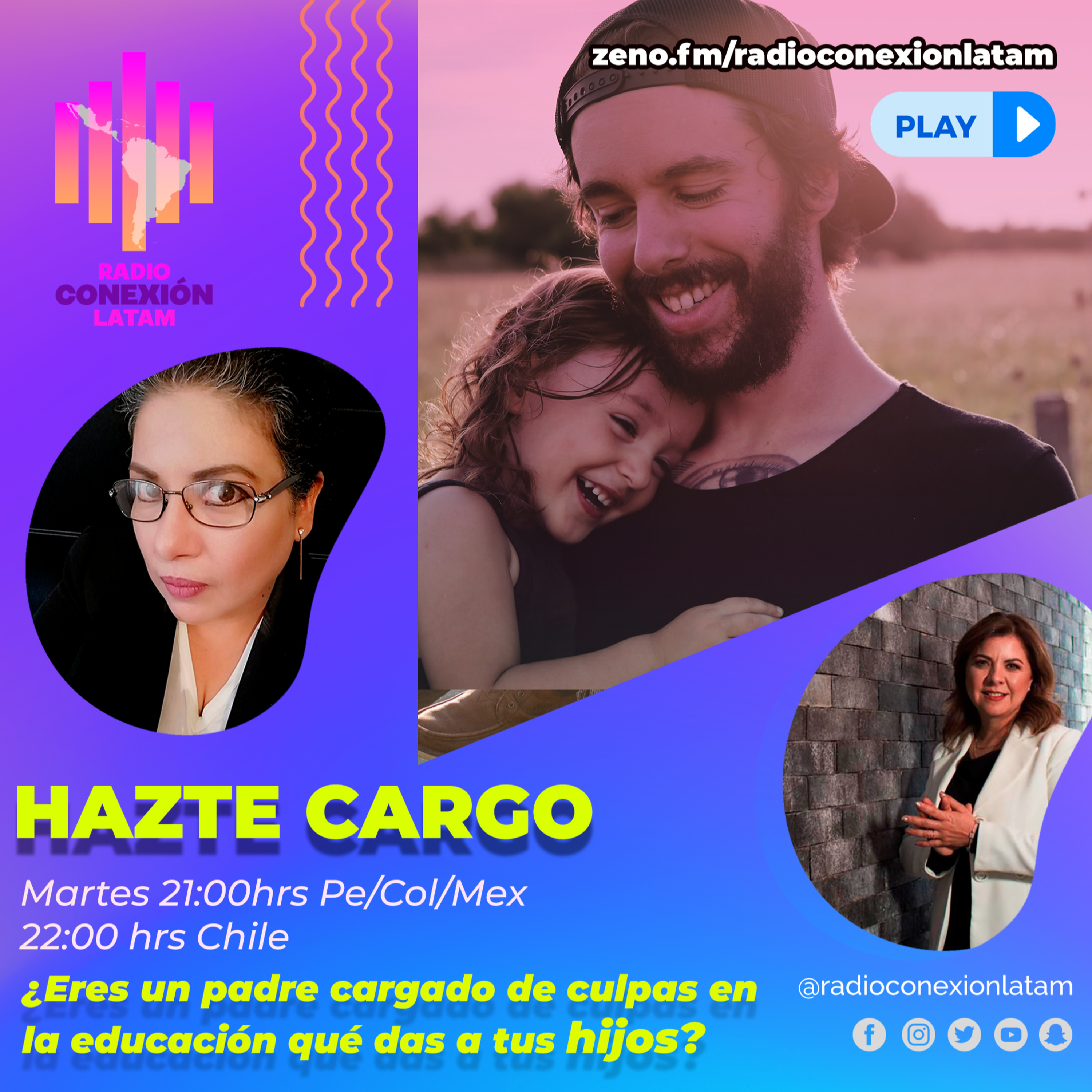 HAZTE CARGO: ¿ERES UN PADRE CARGADO DE CULPAS EN LA EDUCACIÓN QUE DAS A TUS HIJOS? episode artwork