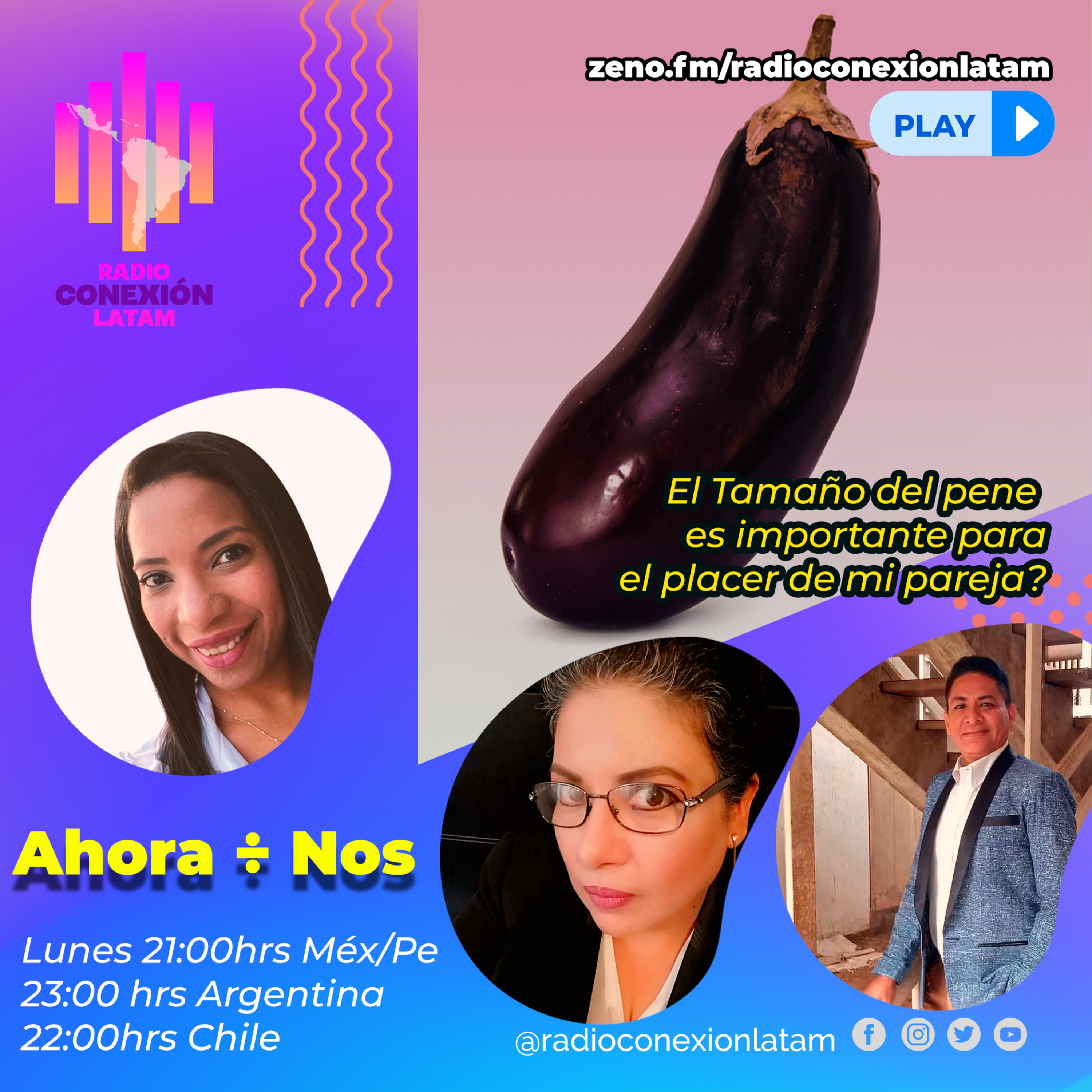 AHORA ÷ NOS:¿EL TAMAÑO DEL PENE ES IMPORTANTE PARA EL PLACER DE MI PAREJA? episode artwork