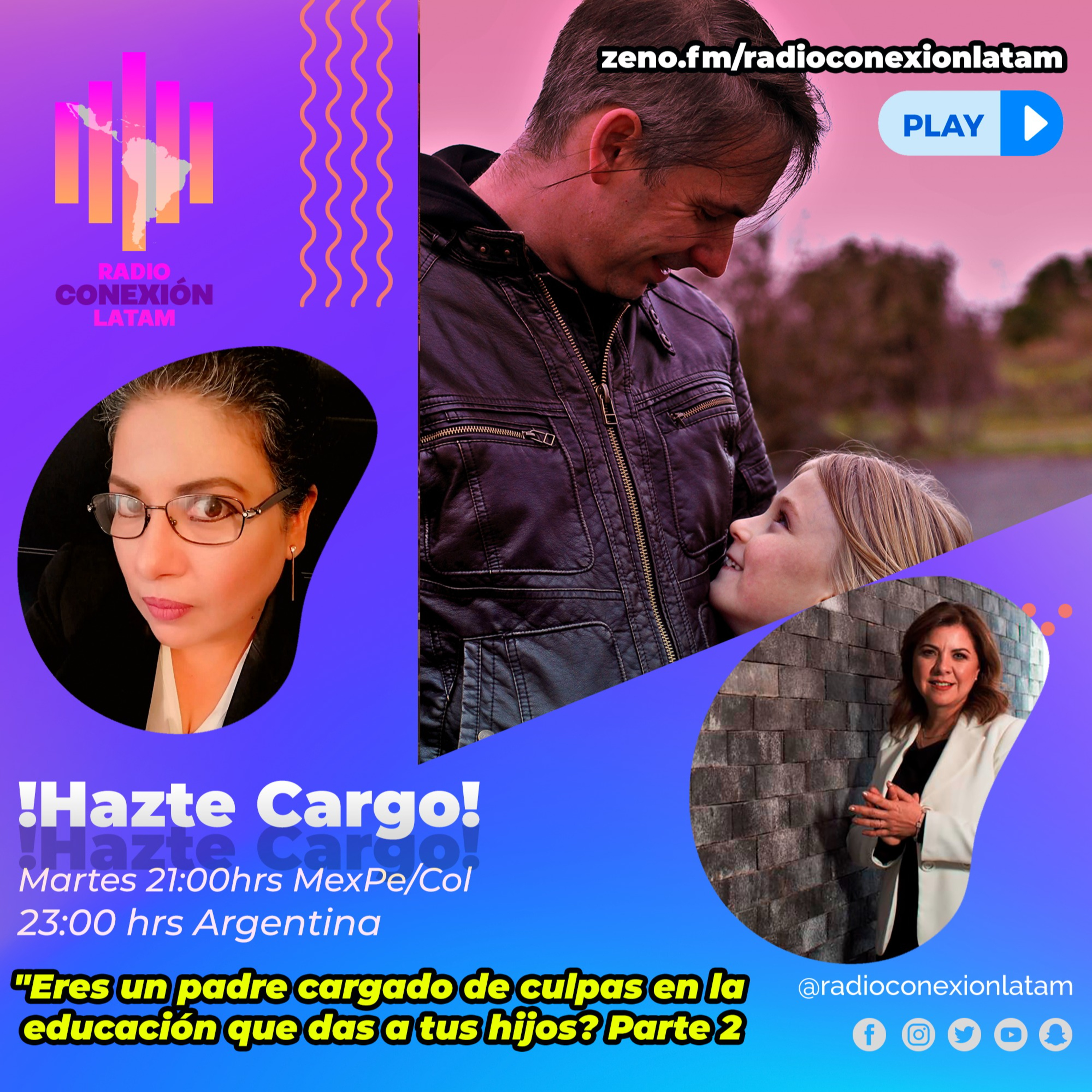 HAZTE CARGO: ¿Eres un padre cargado de culpas en la educación que le das a tus hijos? Parte 2 episode artwork