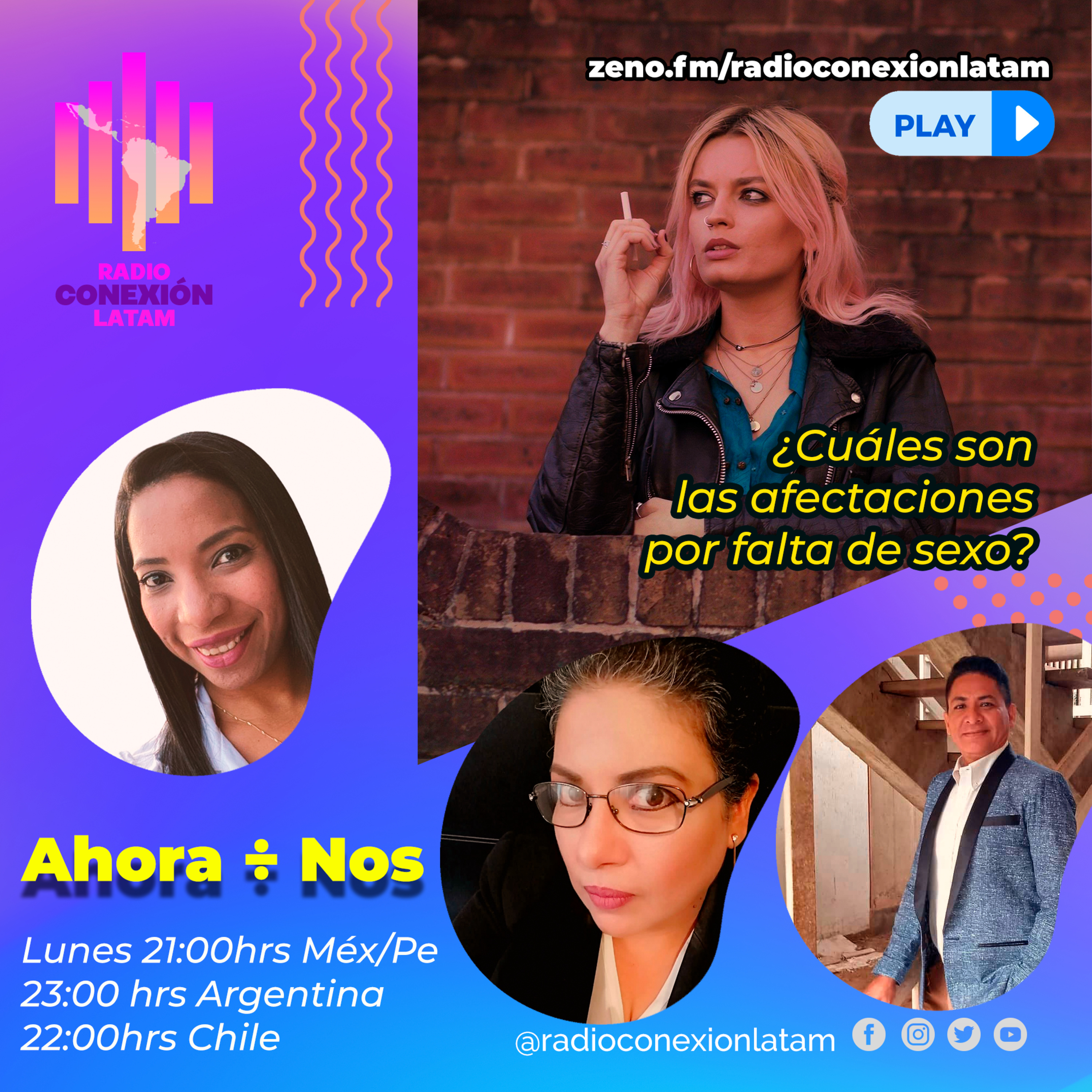 AHORA ENTRE NOS: ¿CUÁLES SON LAS AFECTACIONES POR FALTA DE SEXO? episode artwork
