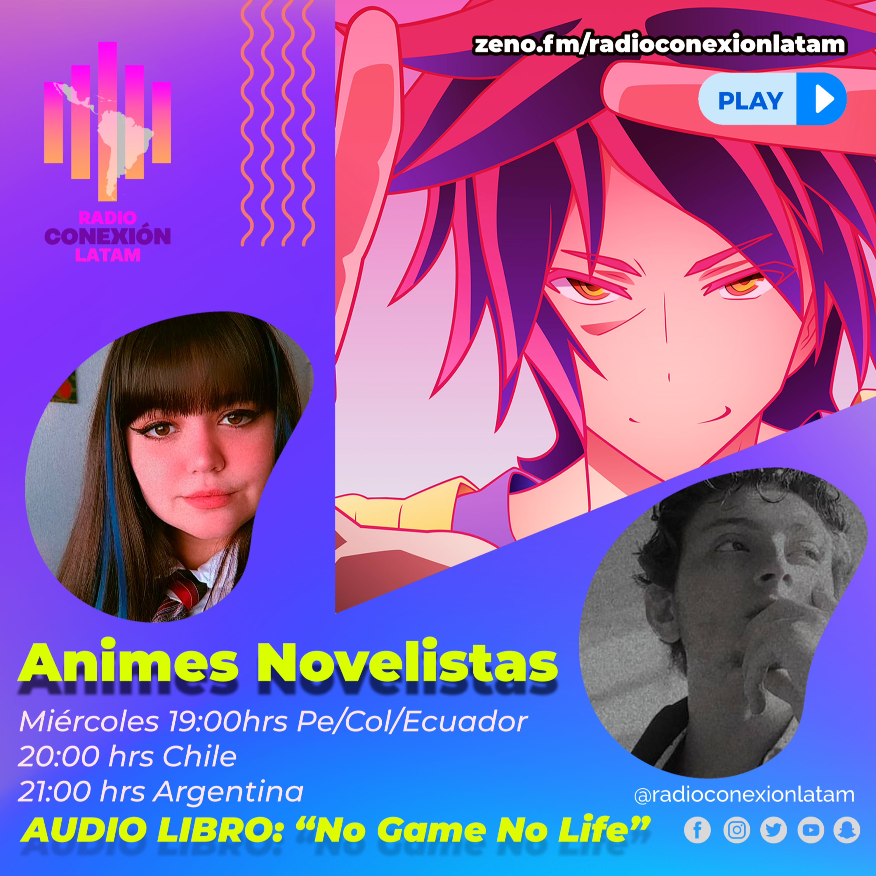 ANIMES NOVELISTAS: AUDIOLIBRO NO GAME NO LIFE, 1era PARTE POR BLACK CAT PROJECTS episode artwork