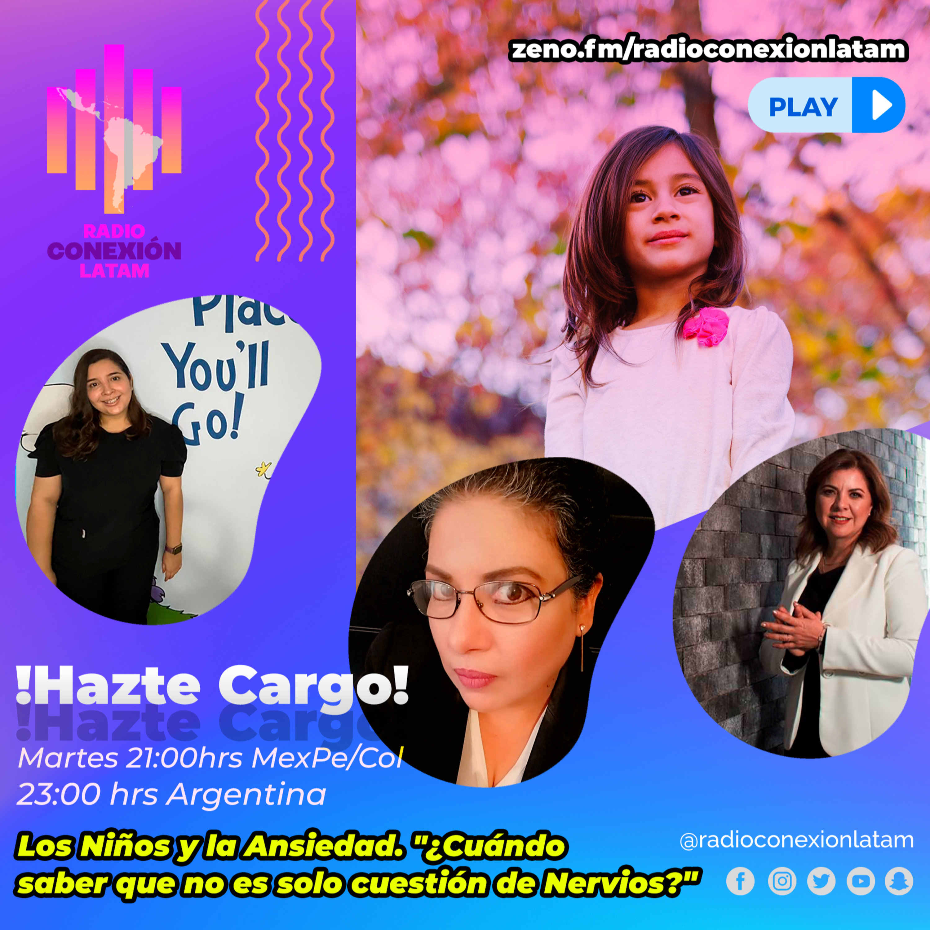 HAZTE CARGO: LOS NIÑOS Y LA ANSIEDAD, ¿CUÁNDO SABER QUE NO ES CUESTIÓN DE NERVIOS? episode artwork