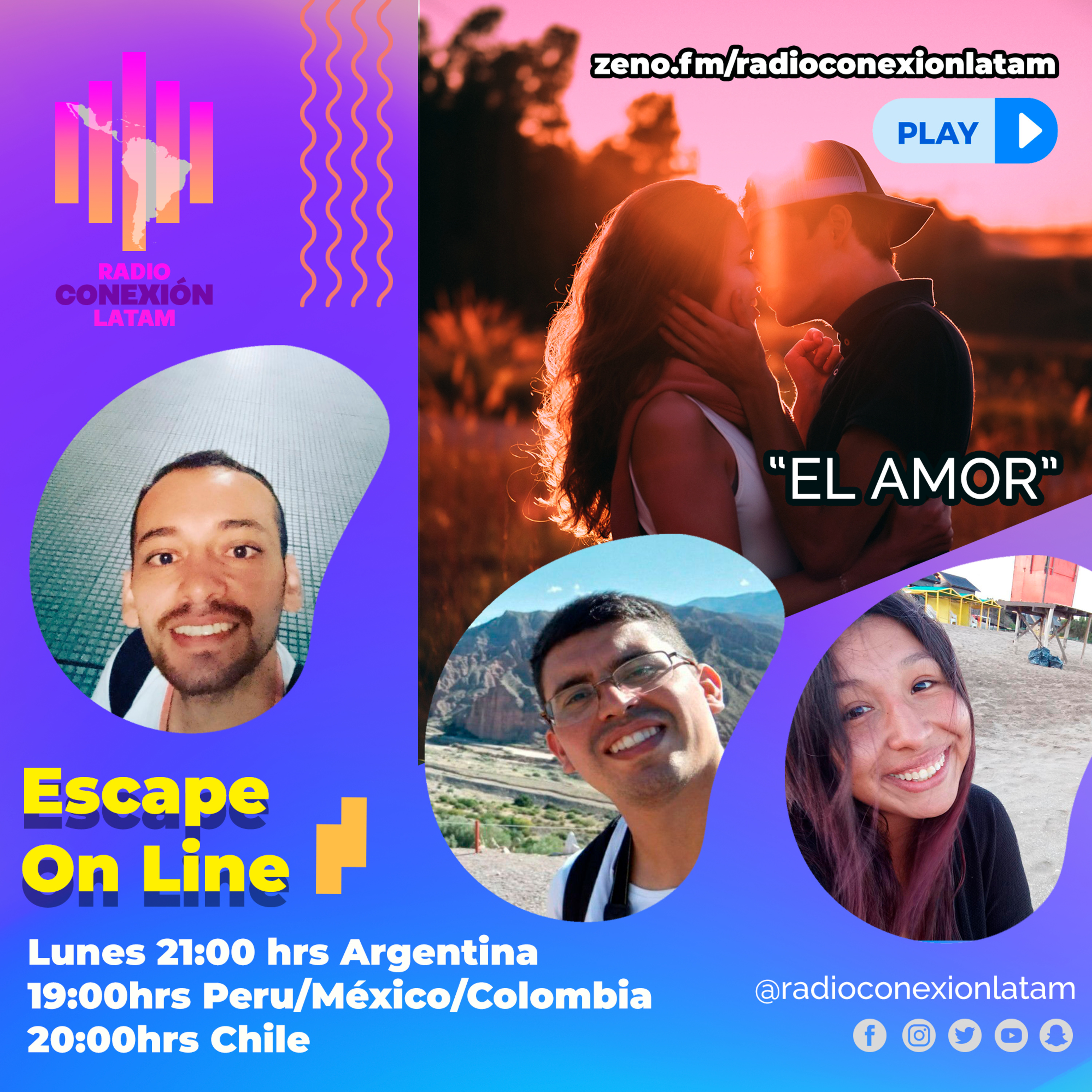 ESCAPE ON LINE: !EL AMOR! episode artwork