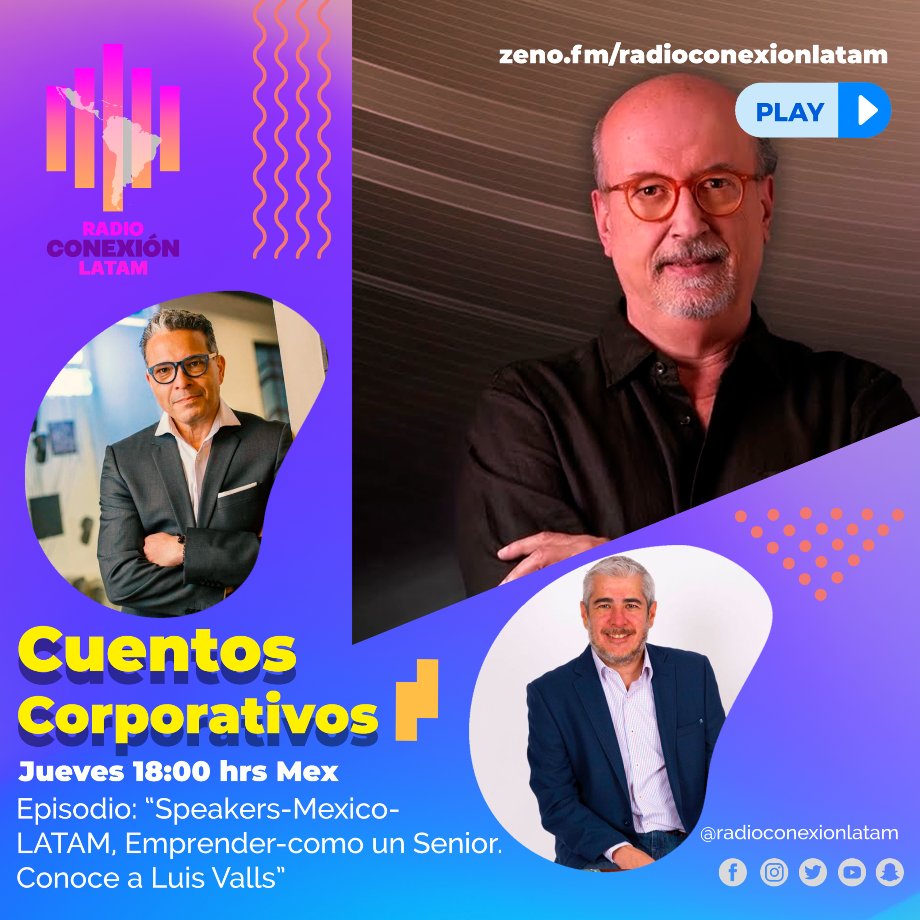 CUENTOS CORPORATIVOS: "SPEAKERS MEXICO, CONOCE A LUIS VALLS" episode artwork
